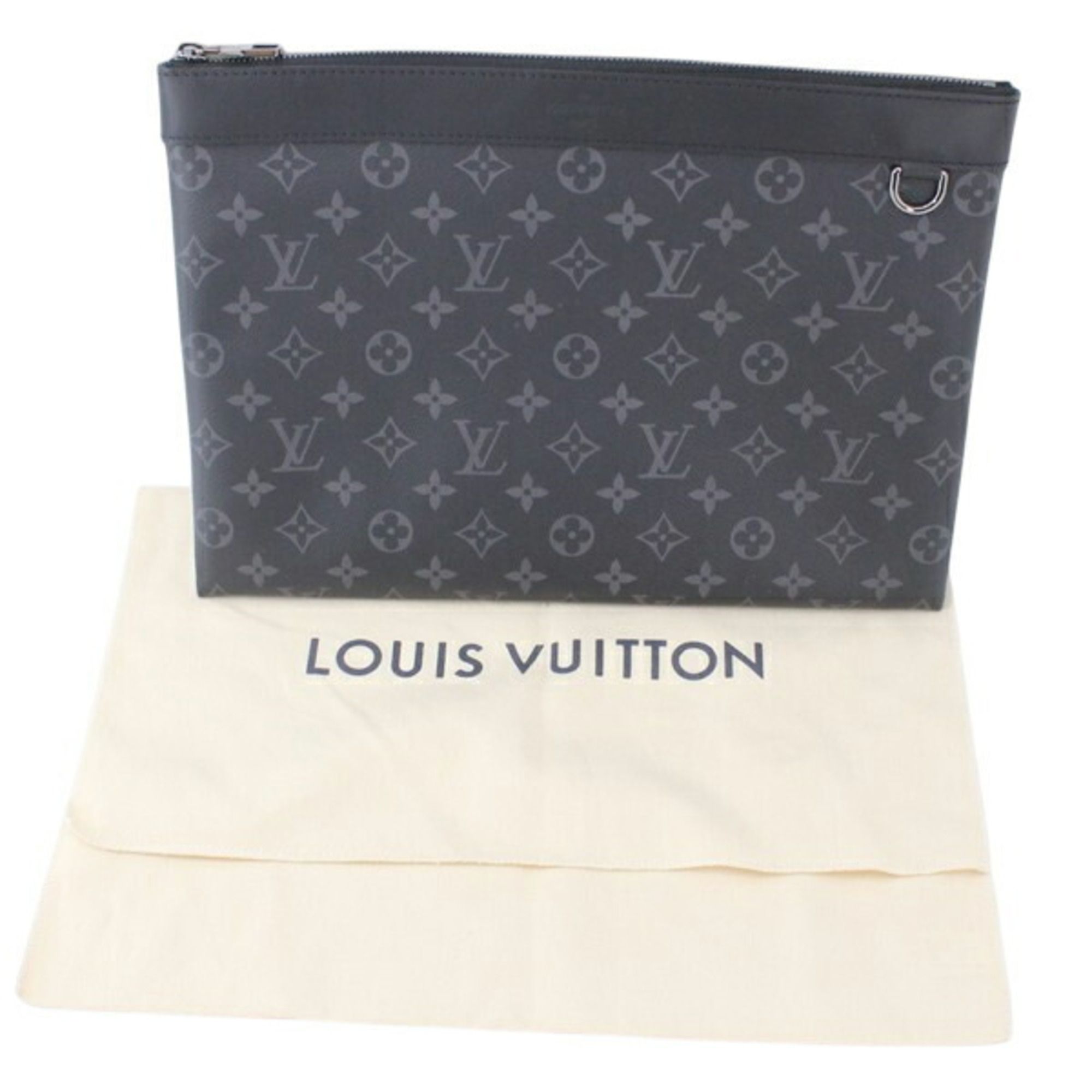 Monogram Eclipse Monogram Eclipse Clutch Bag Pochette (Pre-Owned) - Louis Vuitton - Modalova
