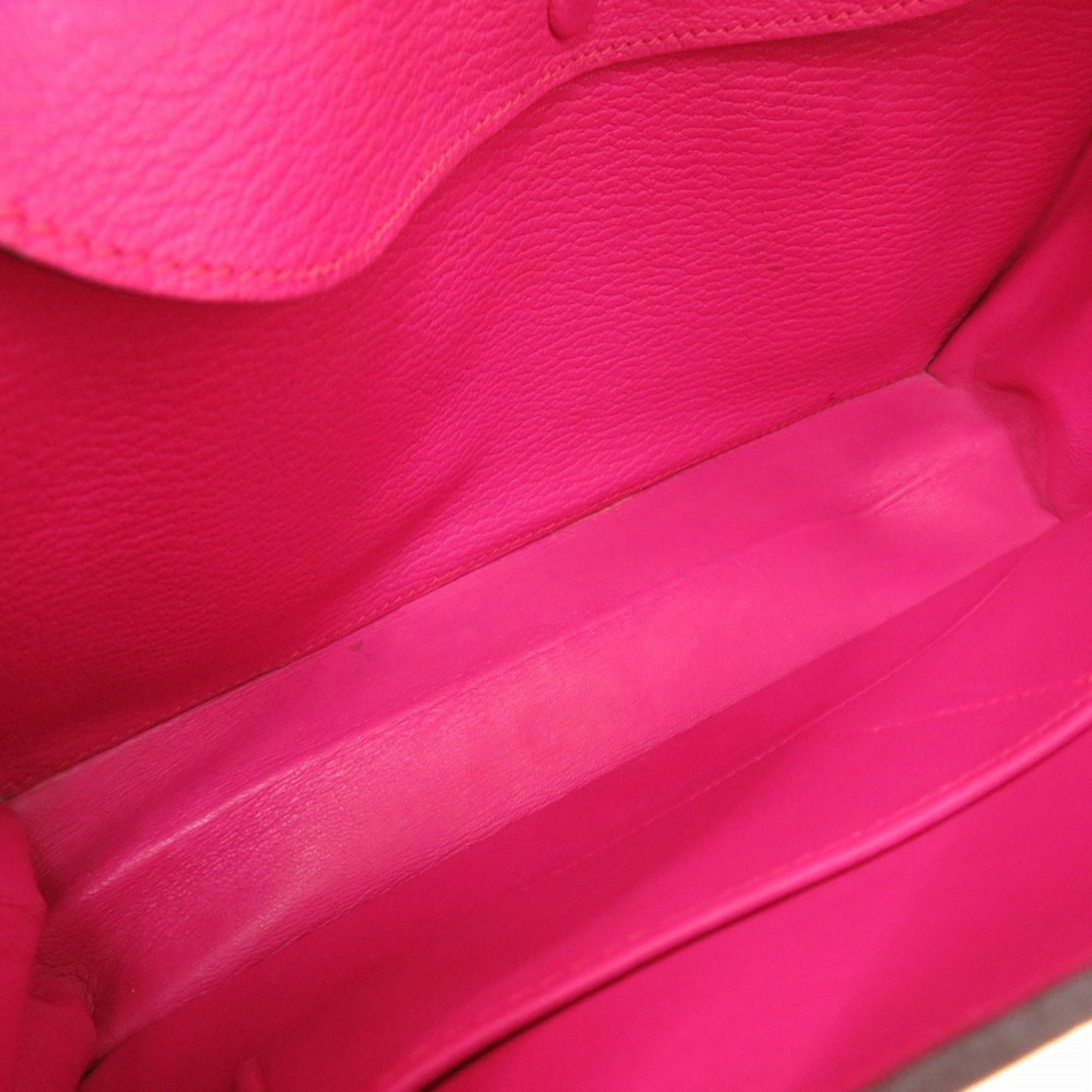 Chevre Leather Handbag (Pre-Owned) - Hermes - Modalova