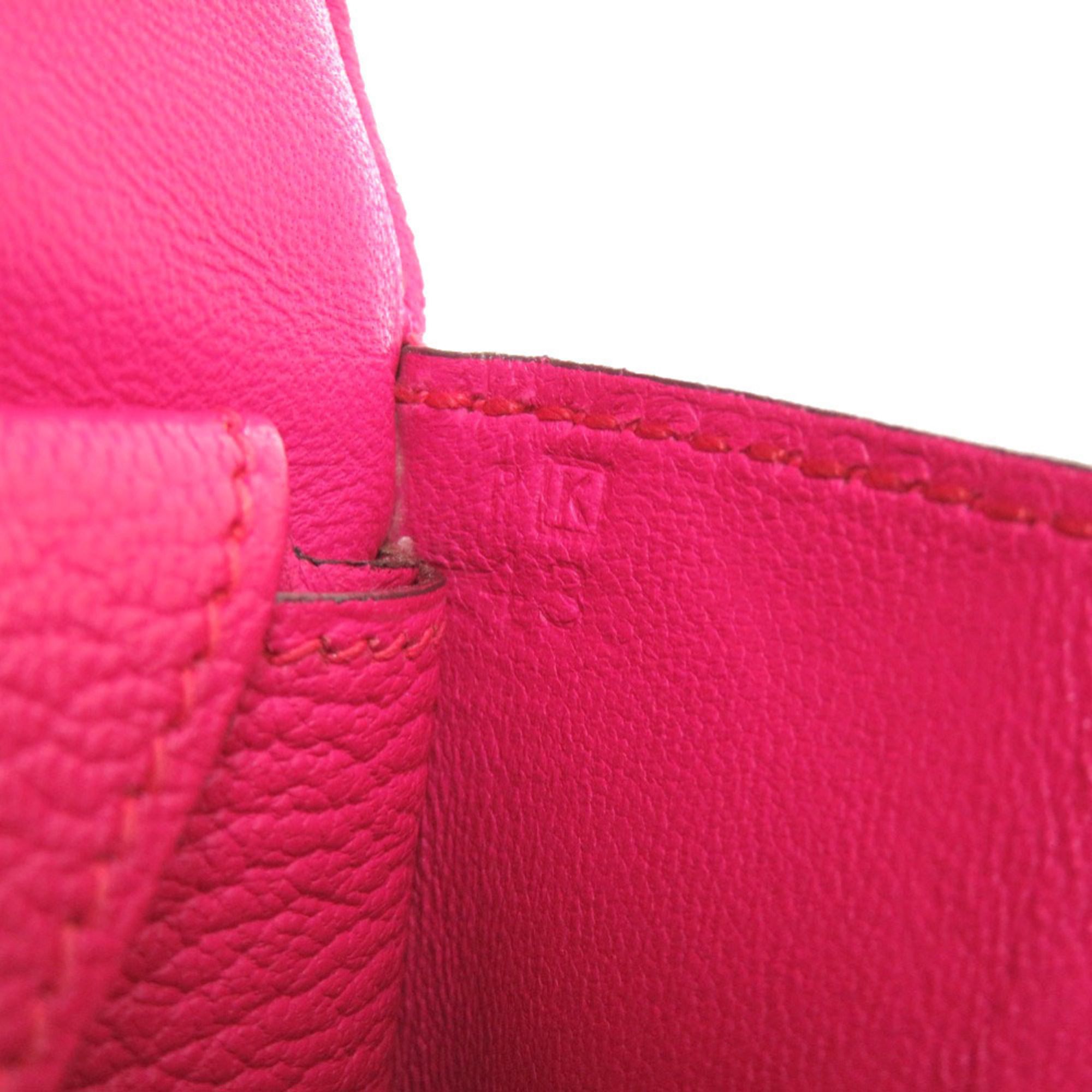 Chevre Leather Handbag (Pre-Owned) - Hermes - Modalova