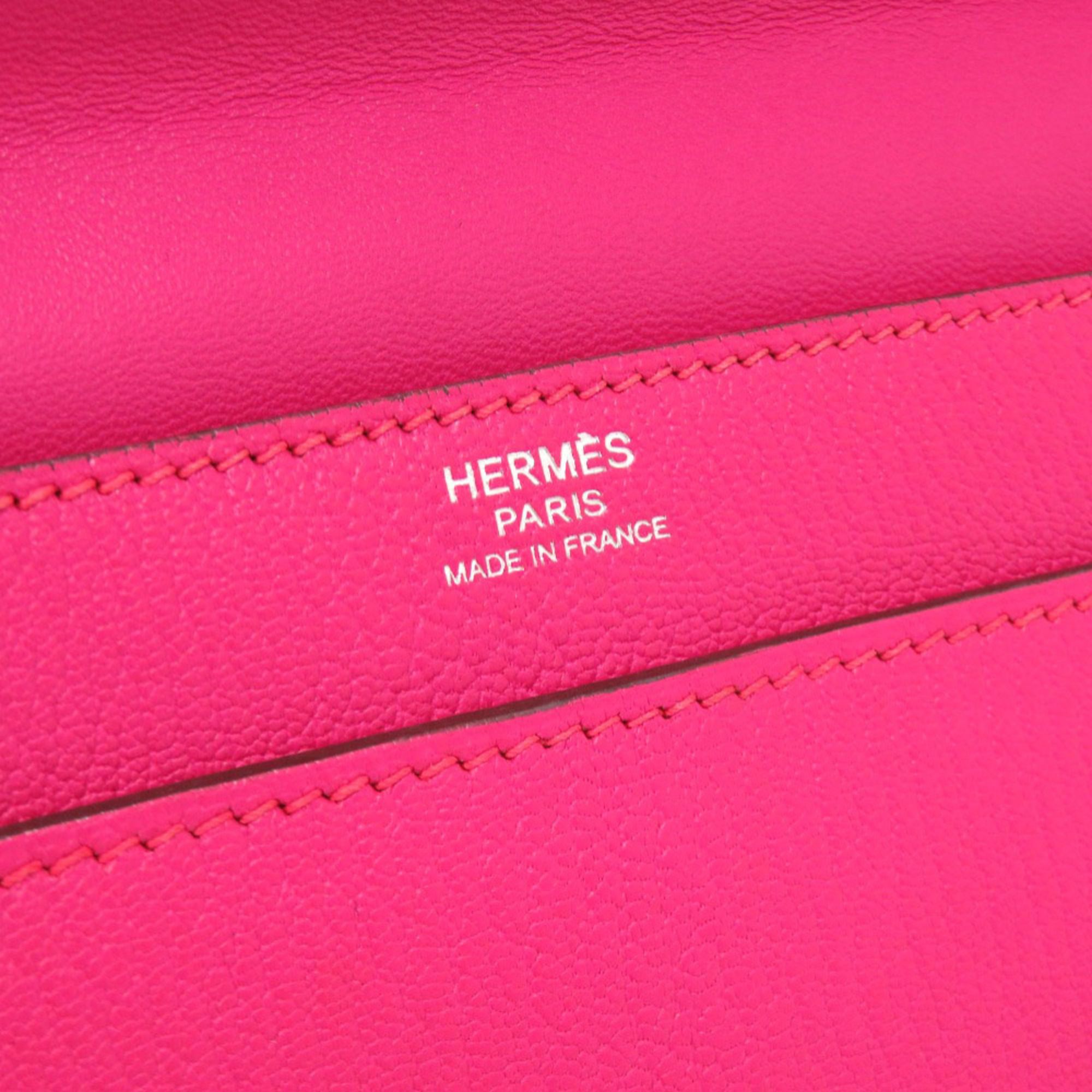 Chevre Leather Handbag (Pre-Owned) - Hermes - Modalova