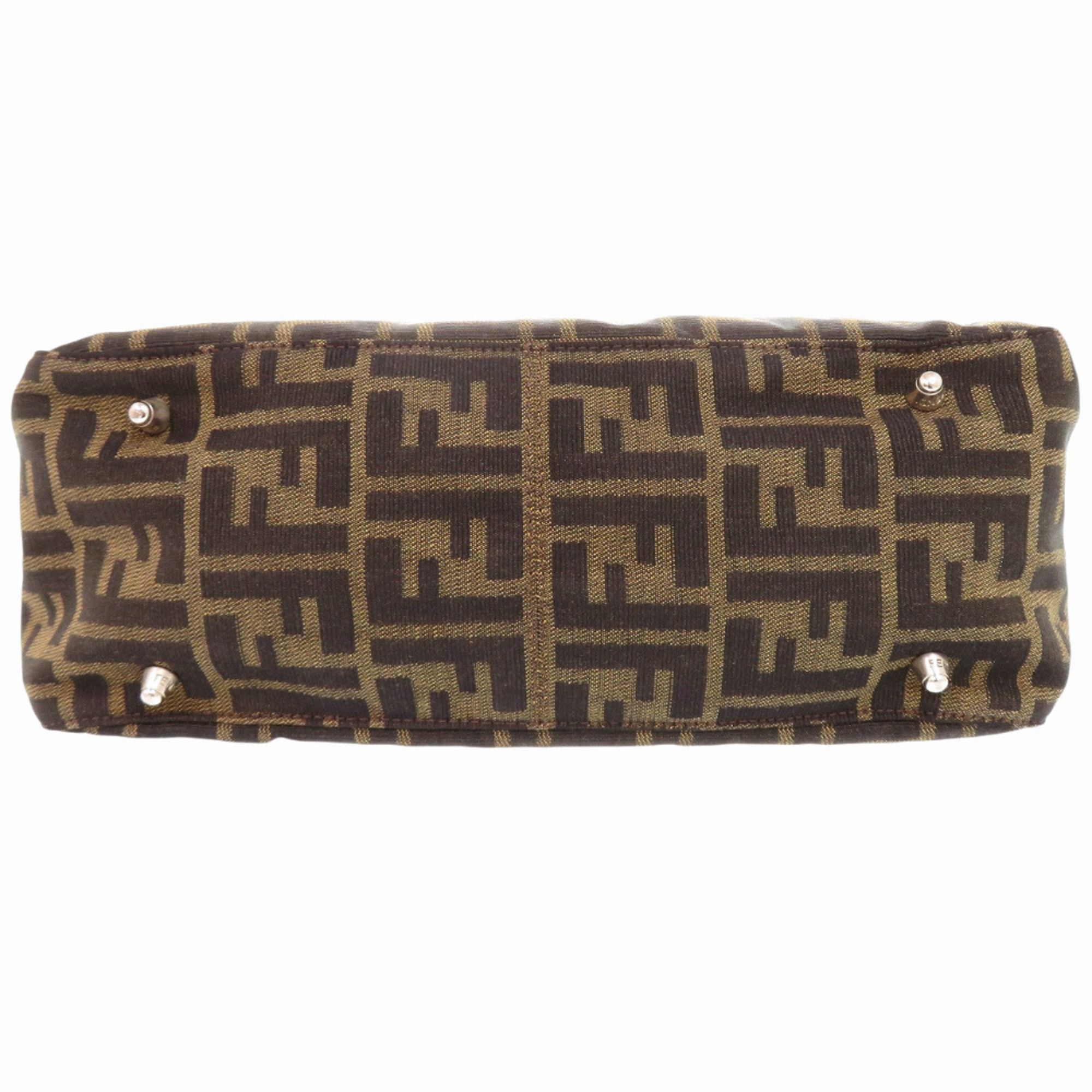 Leather Canvas Handbag (Pre-Owned) - Fendi - Modalova
