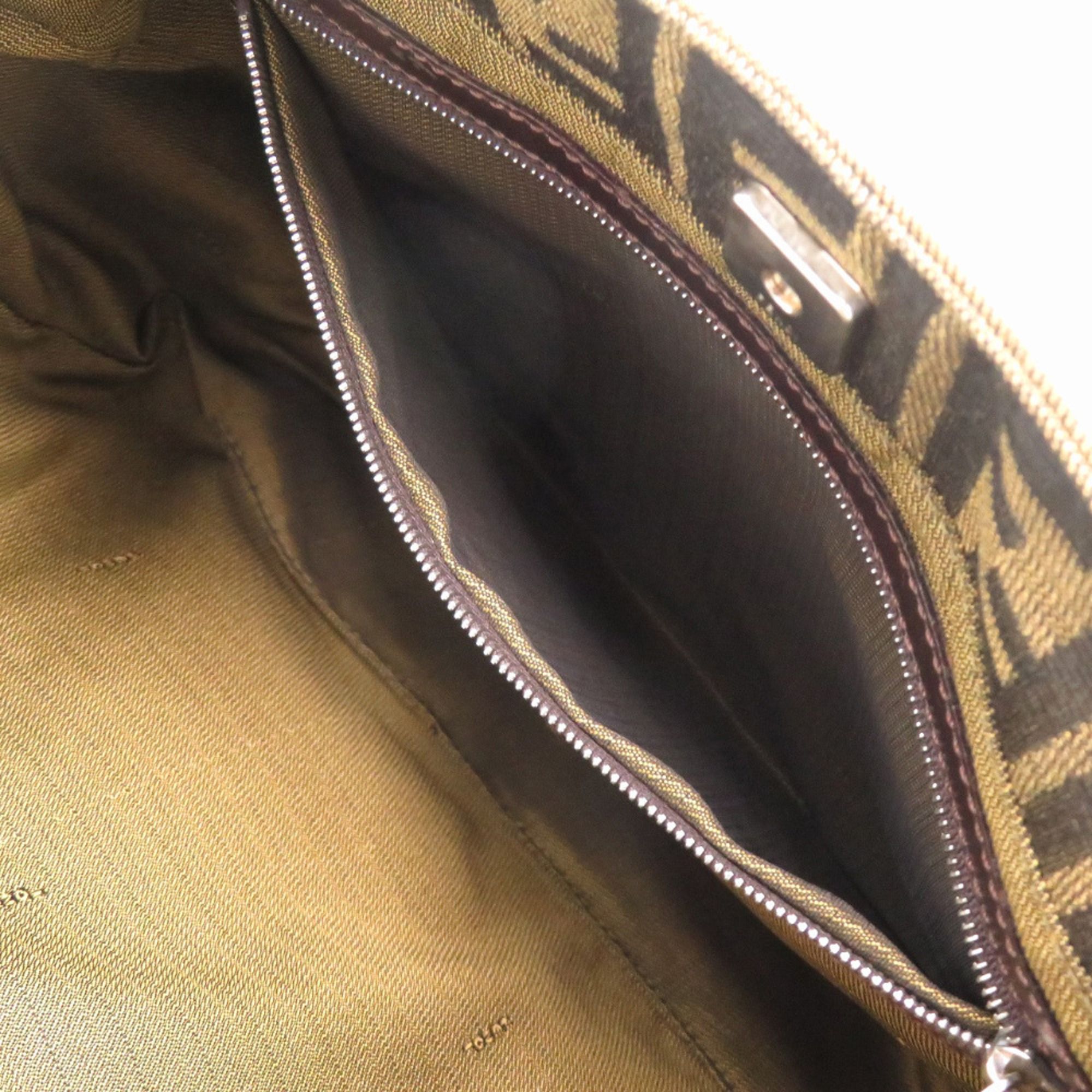 Leather Canvas Handbag (Pre-Owned) - Fendi - Modalova