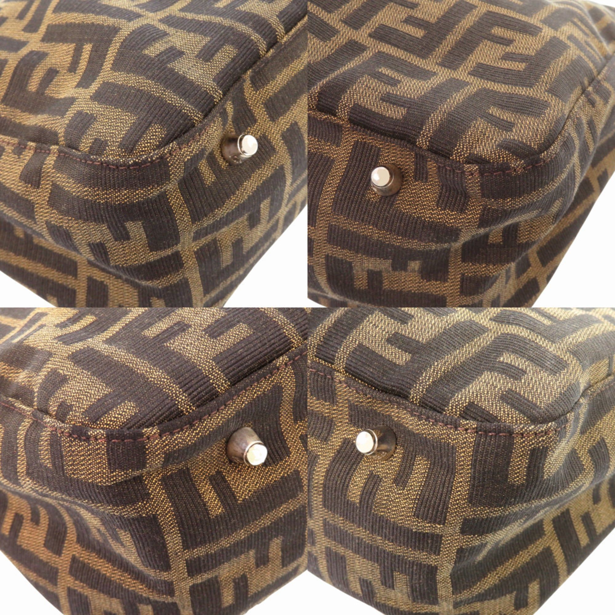 Leather Canvas Handbag (Pre-Owned) - Fendi - Modalova