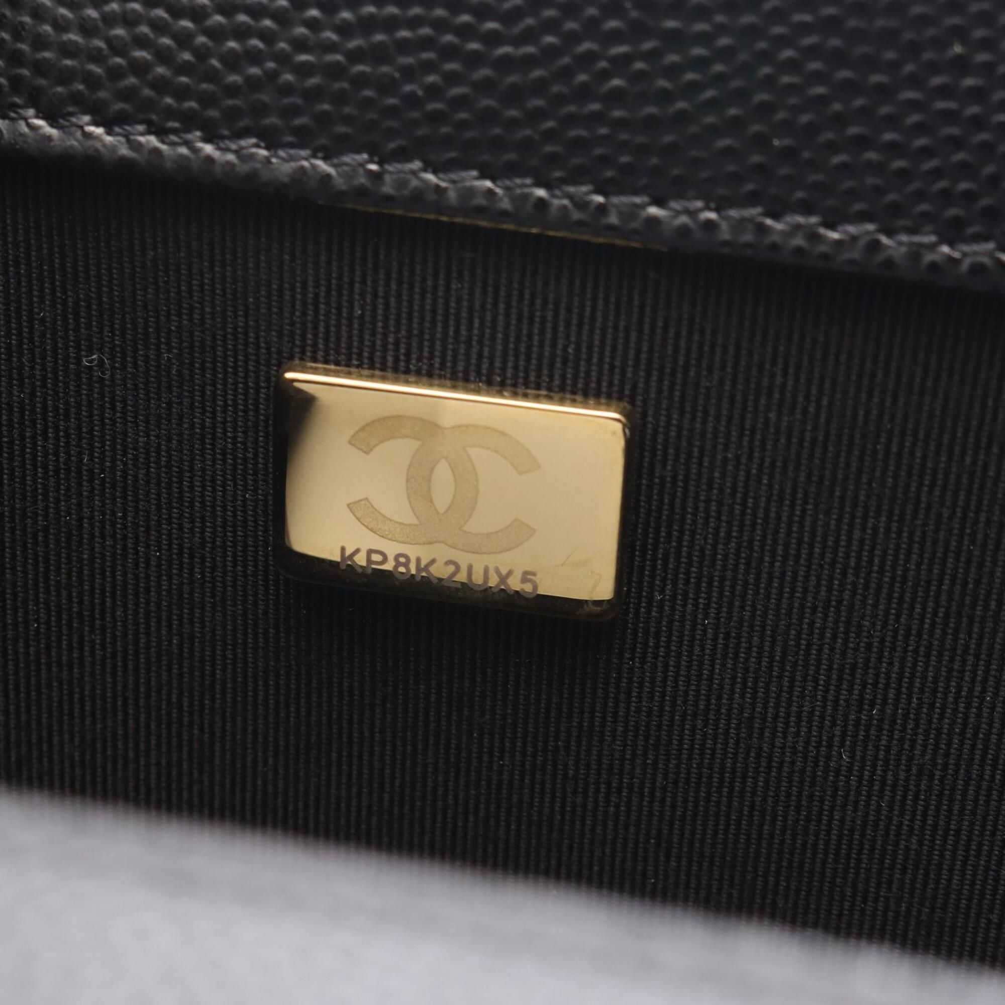 Grained Calfskin Handbag Shoulder Bag (Pre-Owned) - Chanel - Modalova