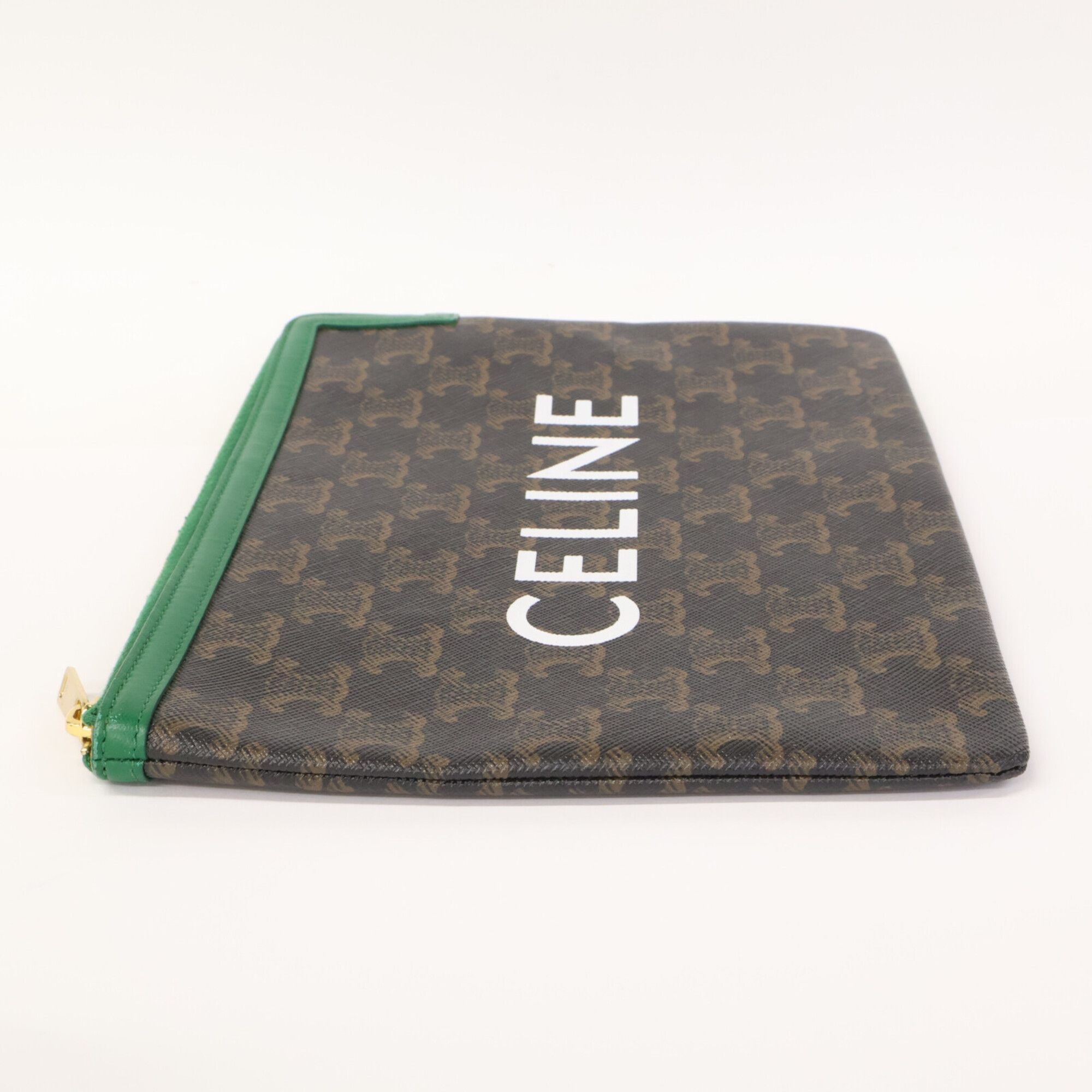 Coated Canvas Clutch Bag (Pre-Owned) - Celine - Modalova