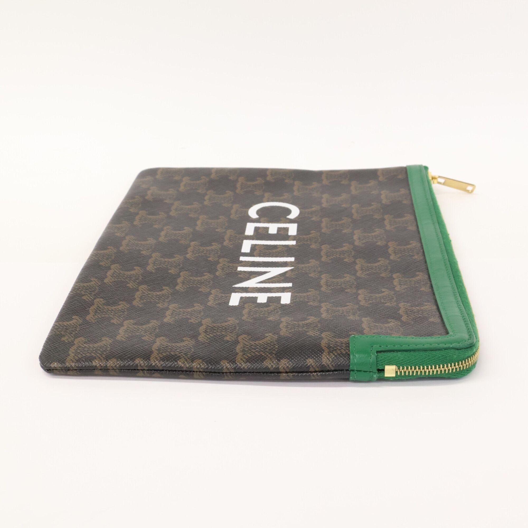 Coated Canvas Clutch Bag (Pre-Owned) - Celine - Modalova