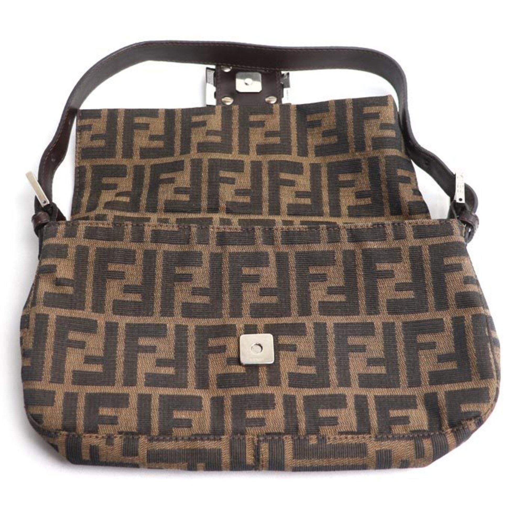 Canvas Leather Handbag (Pre-Owned) - Fendi - Modalova