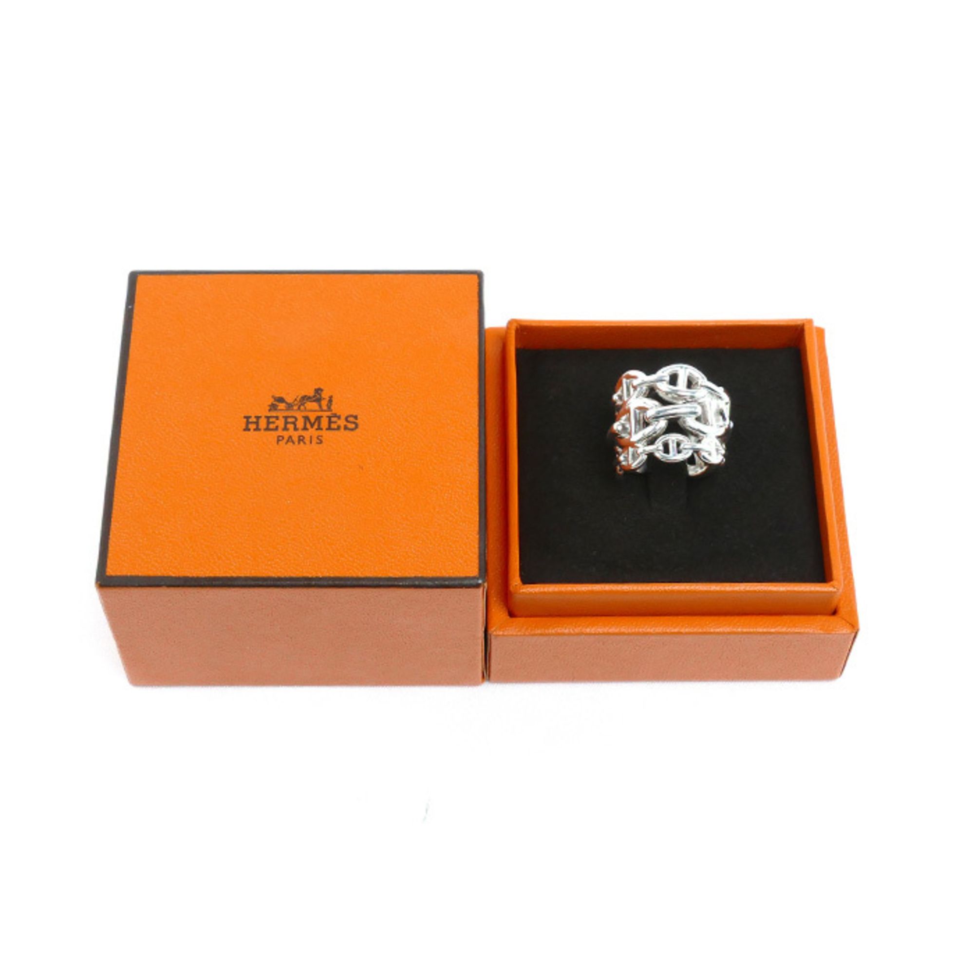 Silver 925 Band Ring (Pre-Owned) - Hermes - Modalova