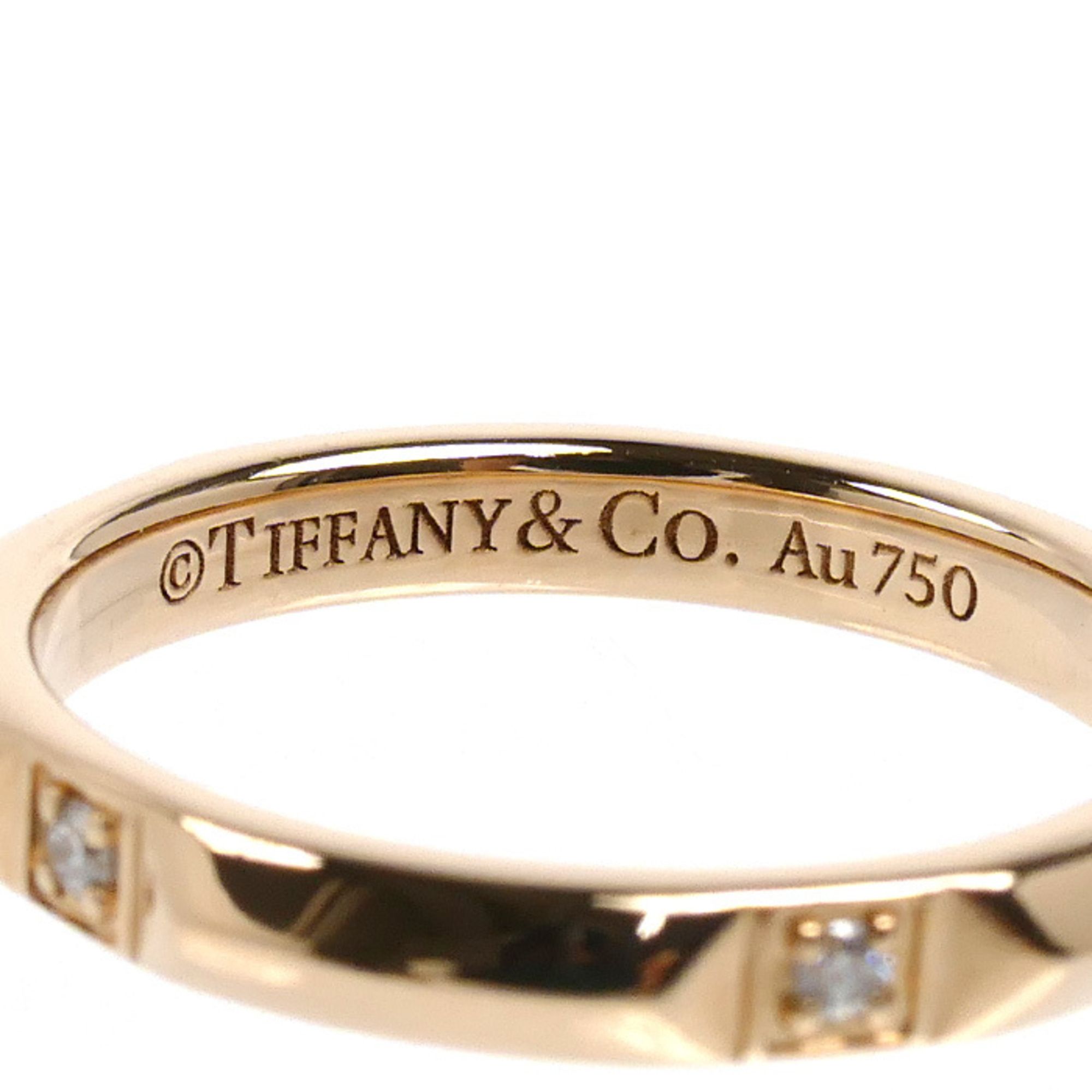 Pink Gold (18K) Band Ring (Pre-Owned) - Tiffany - Modalova