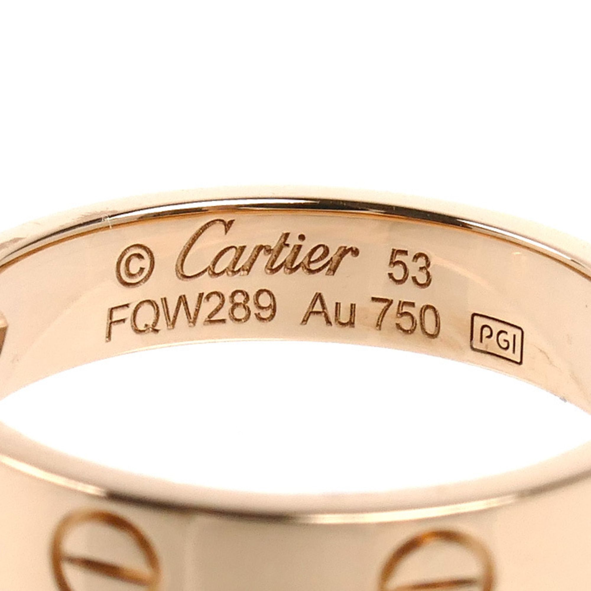 Pink Gold (18K) Band Ring (Pre-Owned) - Cartier - Modalova