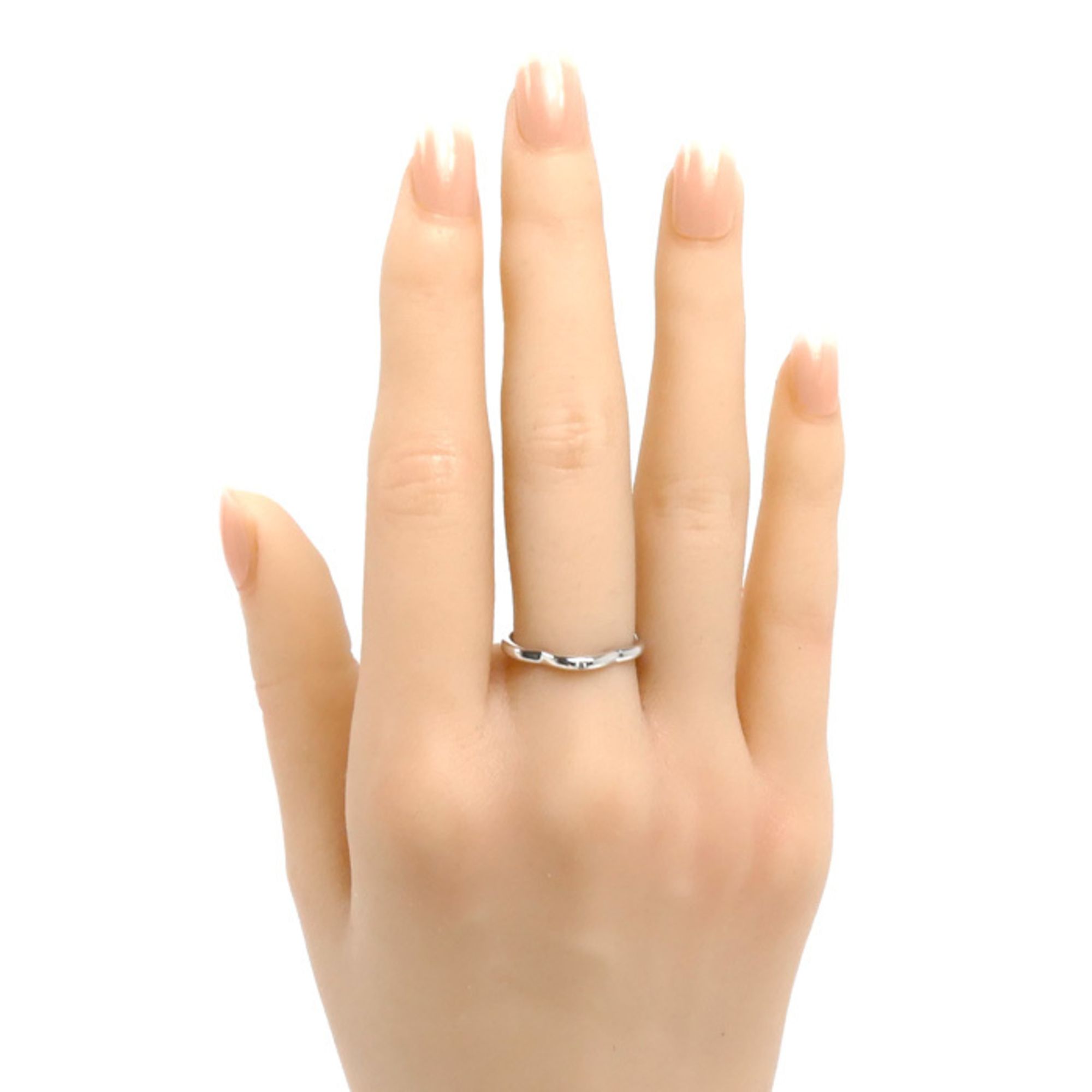 White Gold (18K) Band Ring (Pre-Owned) - Chanel - Modalova