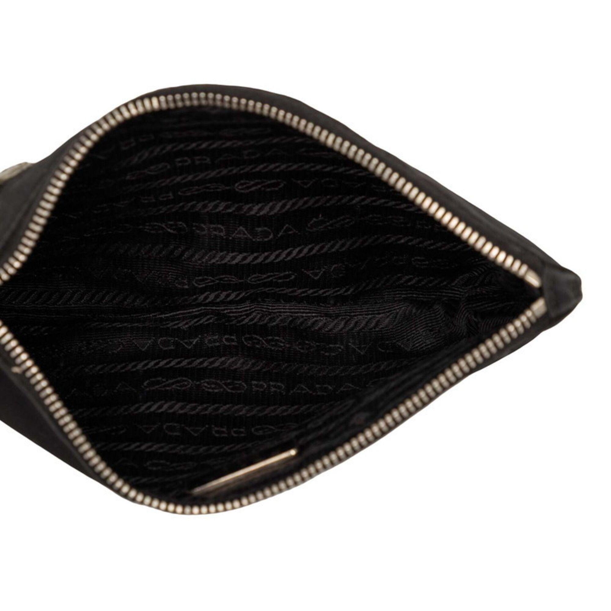 Nylon Leather Handbag Pouch (Pre-Owned) - Prada - Modalova