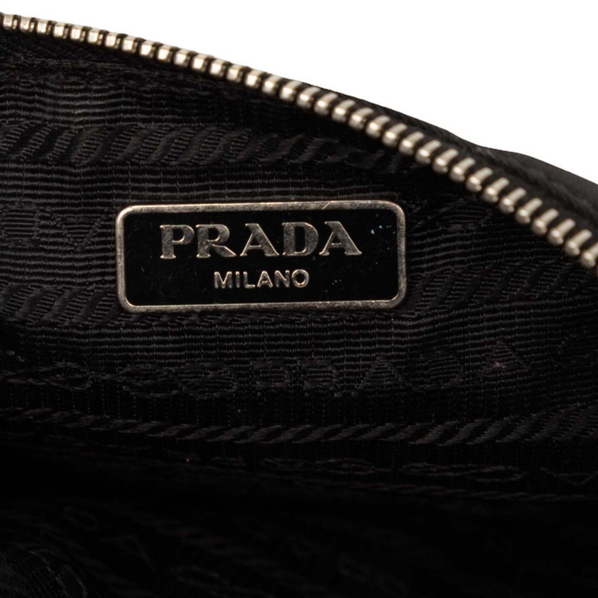 Nylon Leather Handbag Pouch (Pre-Owned) - Prada - Modalova