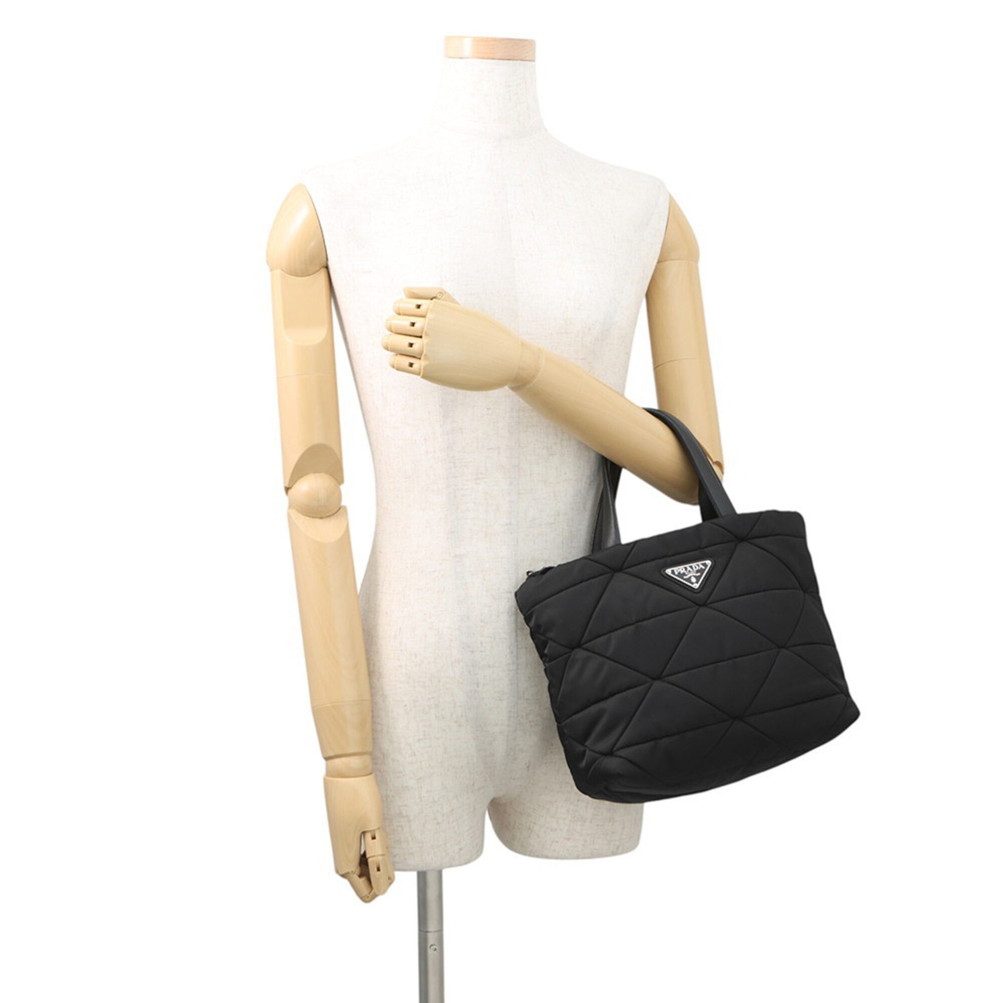 Nylon Leather Handbag Tote Bag (Pre-Owned) - Prada - Modalova
