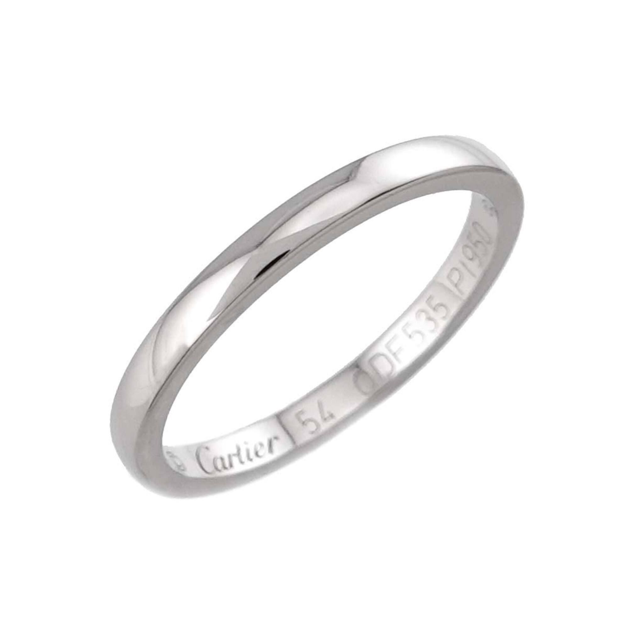 Platinum 950 Band Ring (Pre-Owned) - Cartier - Modalova