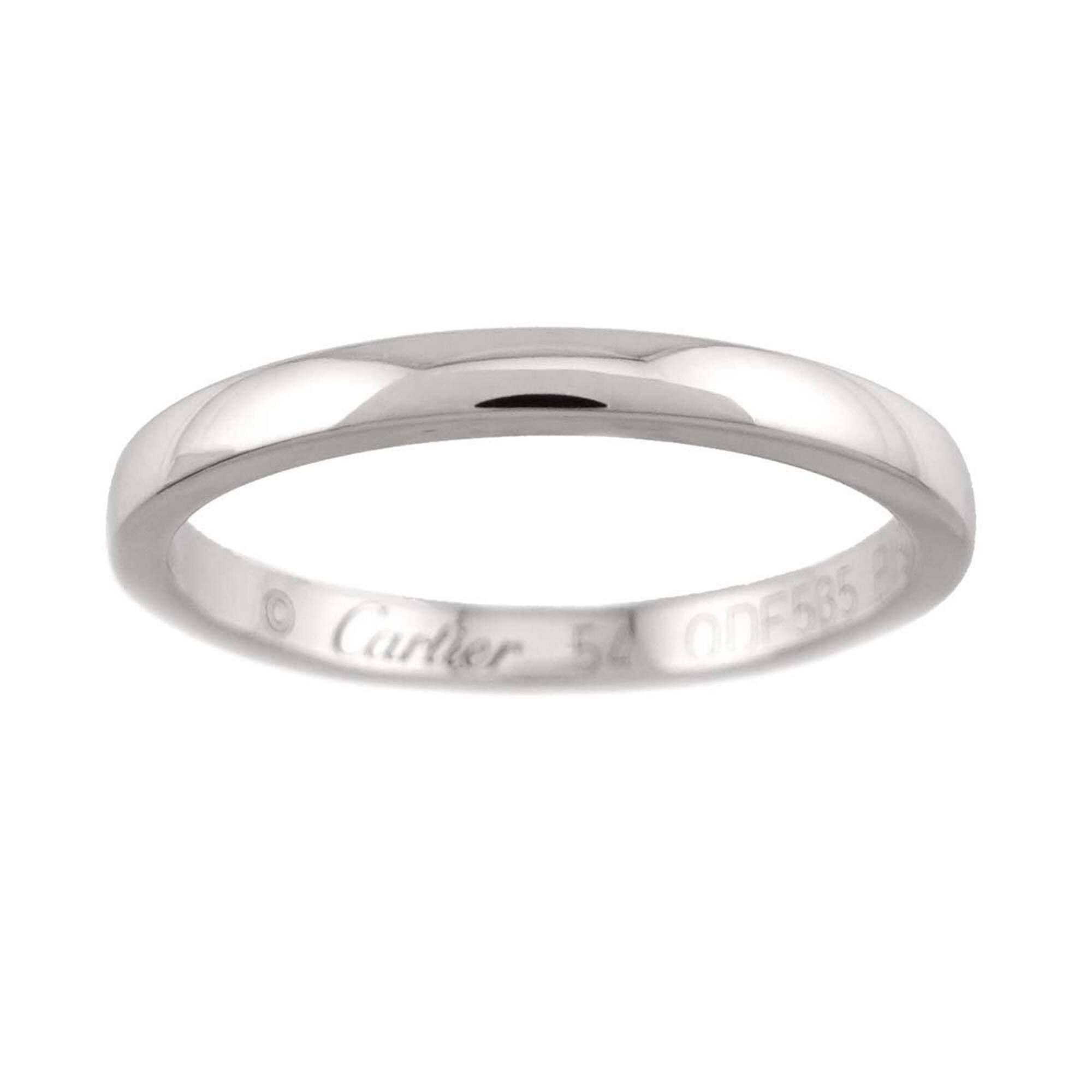 Platinum 950 Band Ring (Pre-Owned) - Cartier - Modalova