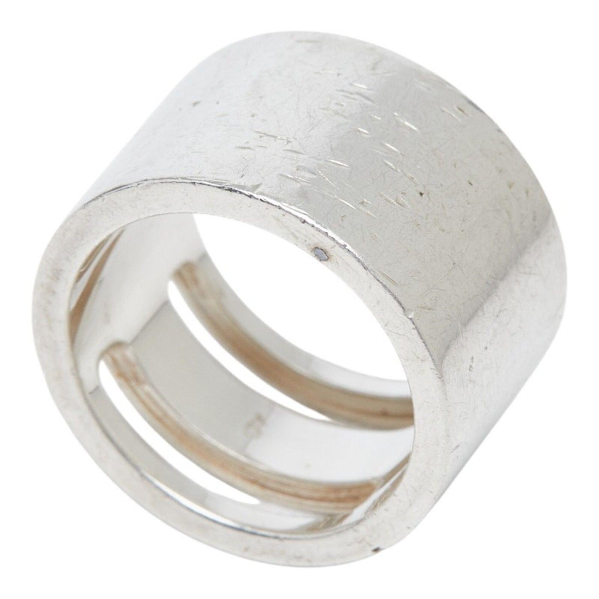Silver 925 Band Ring (Pre-Owned) - Gucci - Modalova