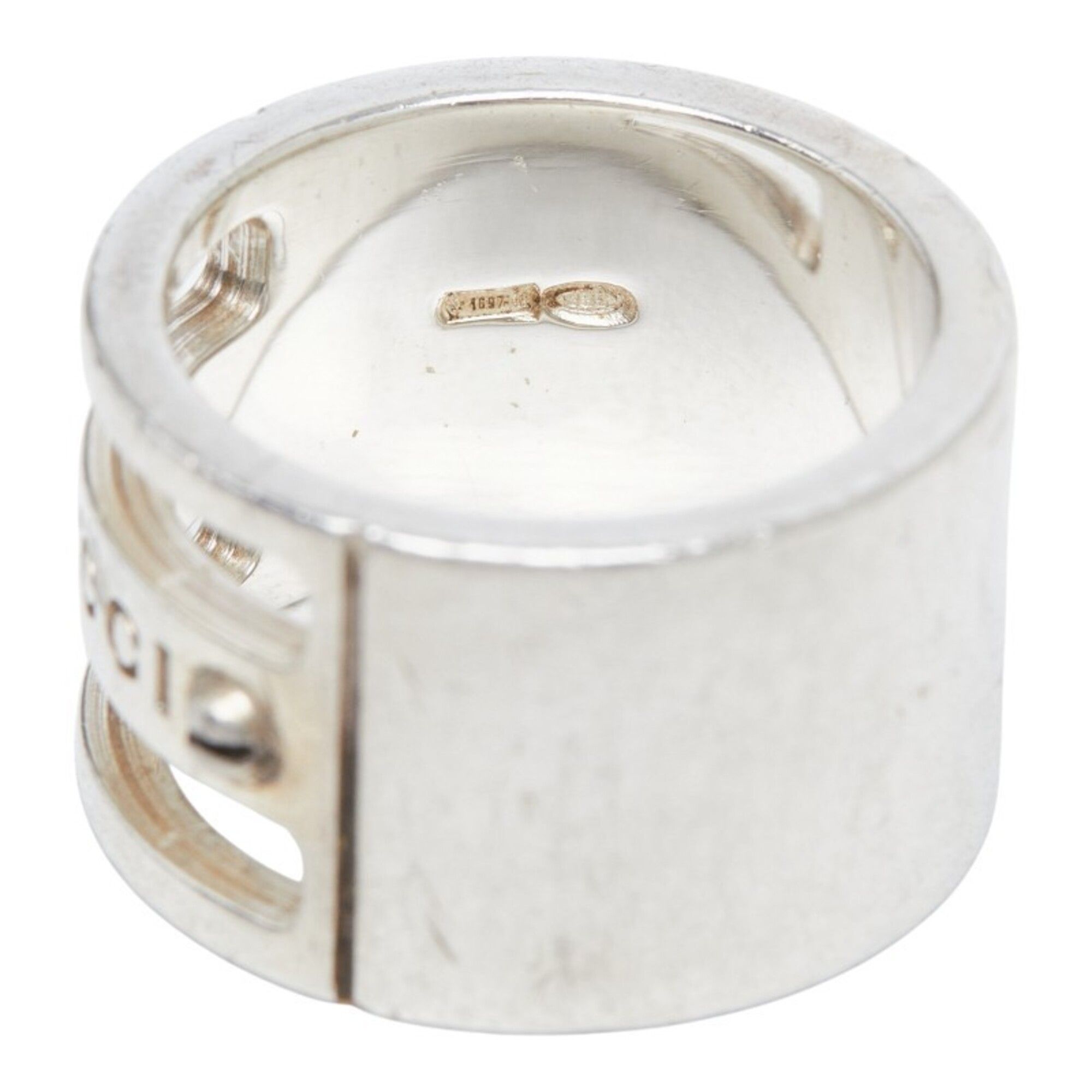 Silver 925 Band Ring (Pre-Owned) - Gucci - Modalova