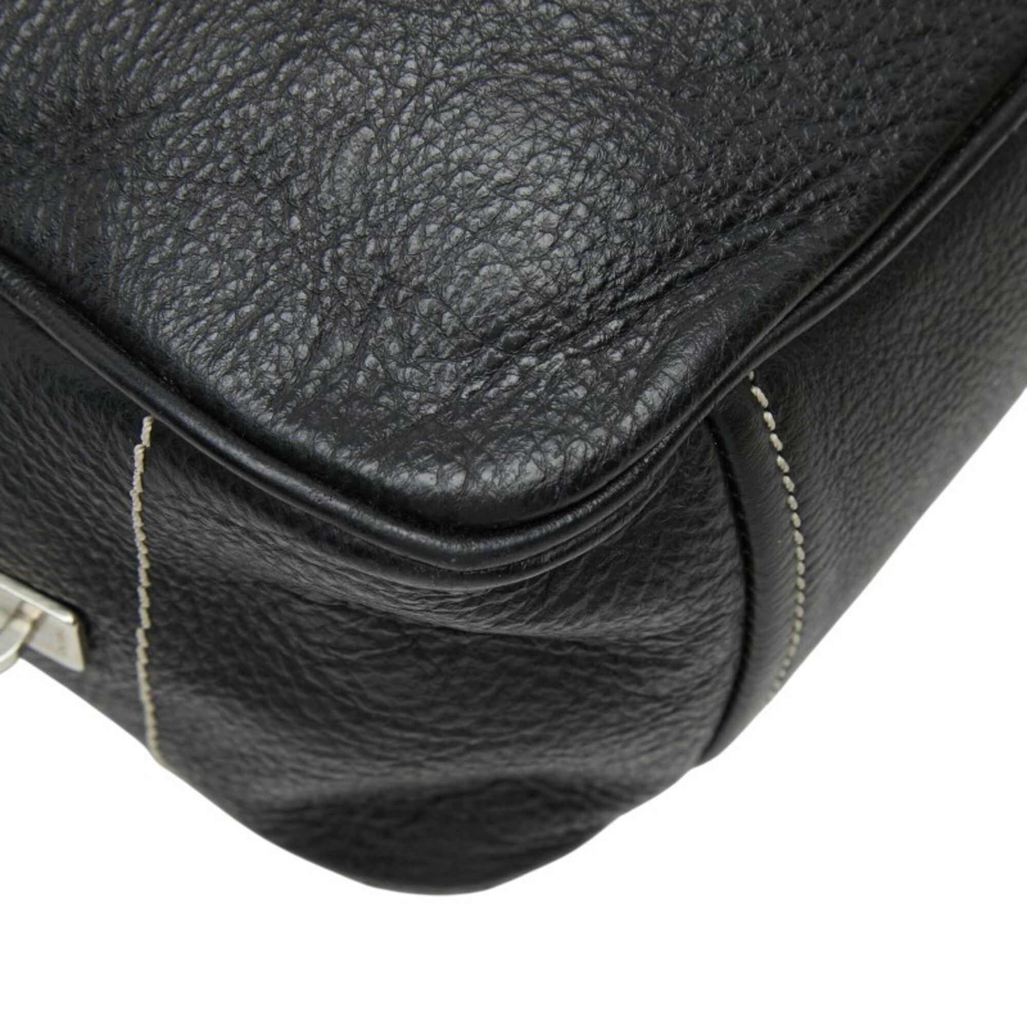 Leather Boston Bag Handbag (Pre-Owned) - Prada - Modalova
