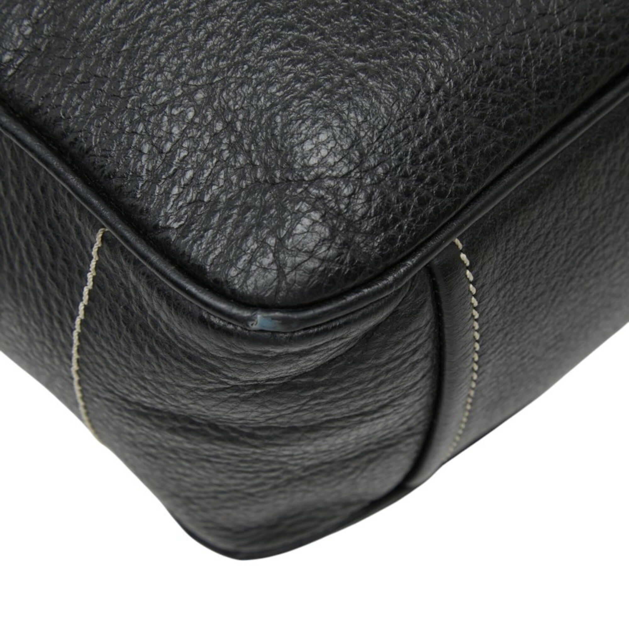 Leather Boston Bag Handbag (Pre-Owned) - Prada - Modalova