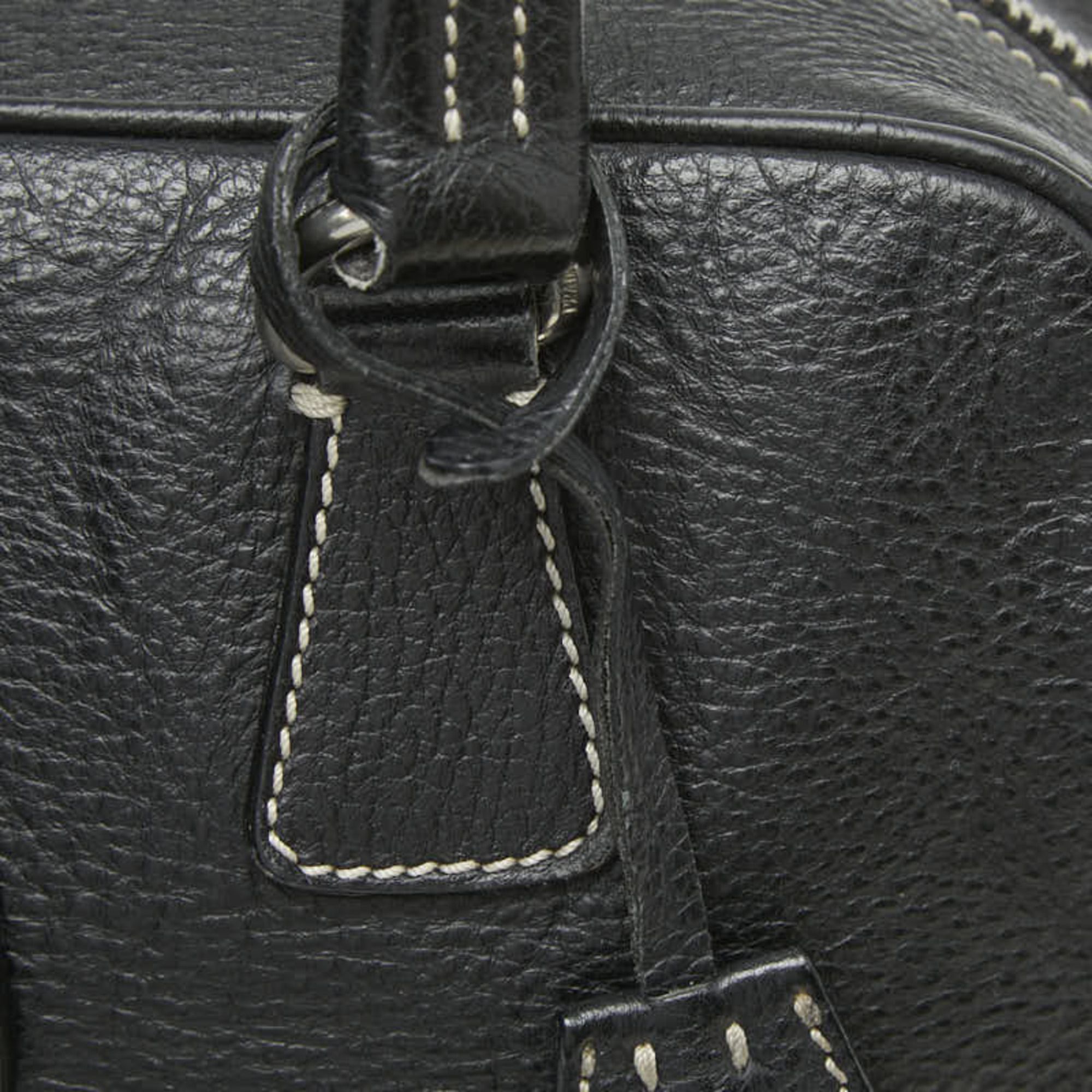 Leather Boston Bag Handbag (Pre-Owned) - Prada - Modalova