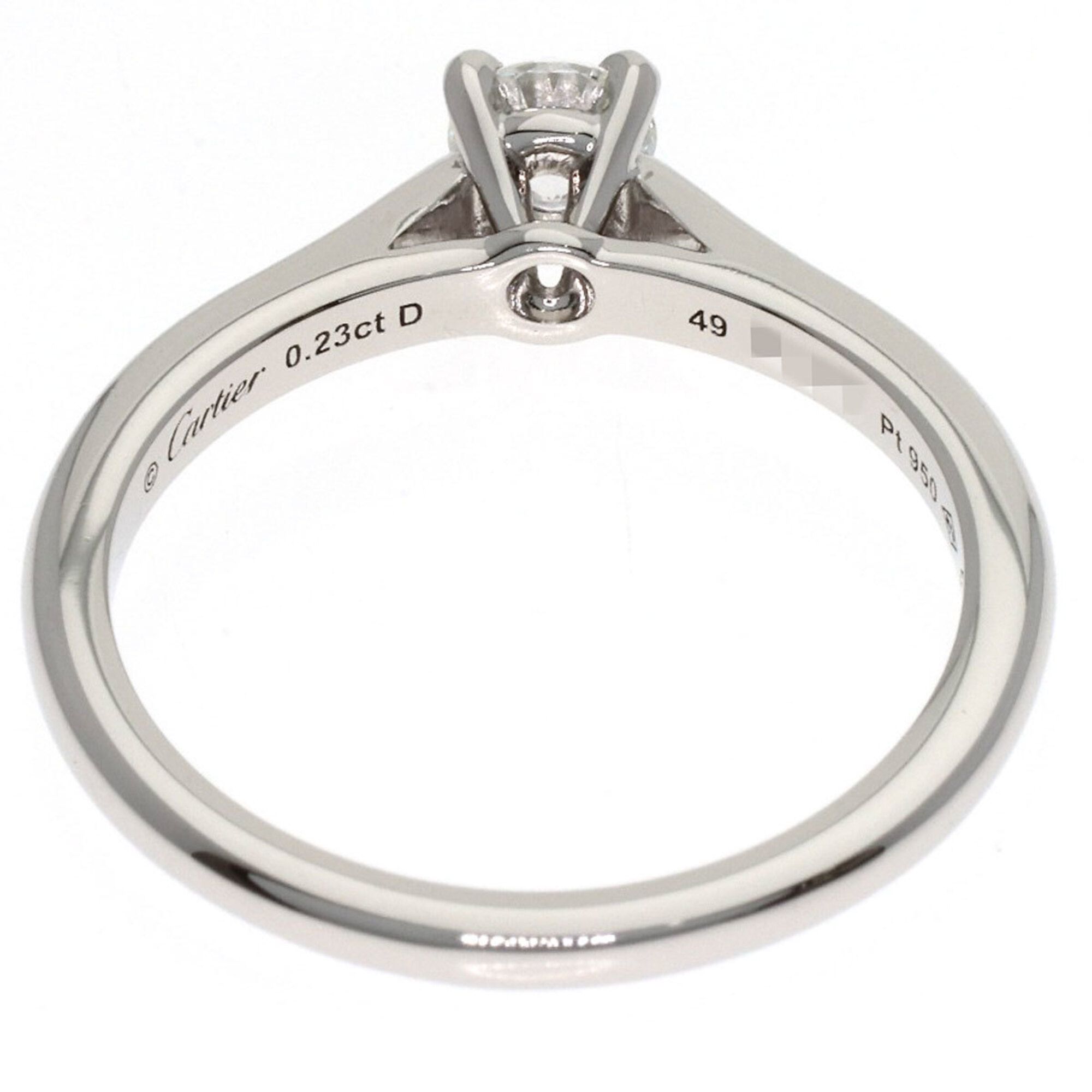 Platinum 950 Band Ring (Pre-Owned) - Cartier - Modalova