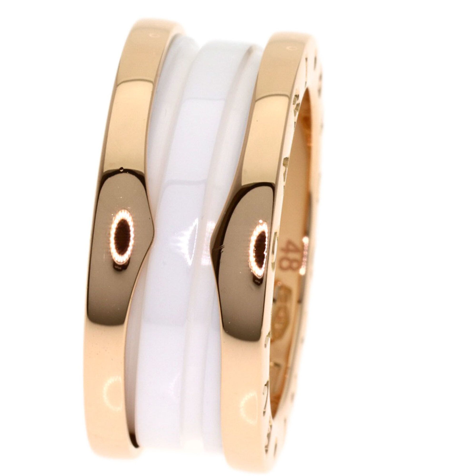 Pink Gold (18K) Band Ring (Pre-Owned) - Bvlgari - Modalova