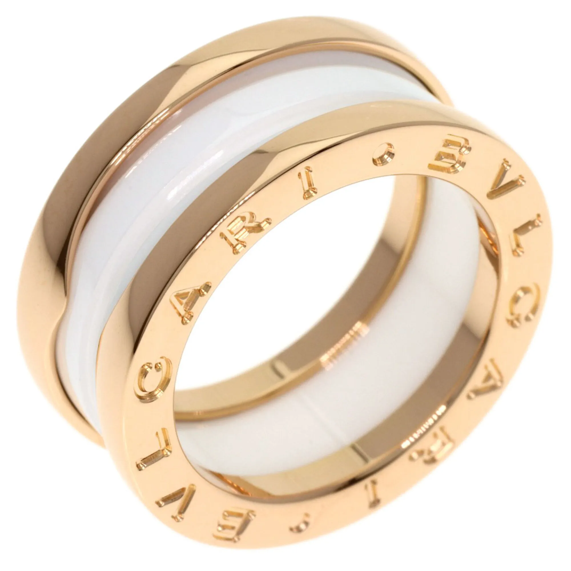 Pink Gold (18K) Band Ring (Pre-Owned) - Bvlgari - Modalova