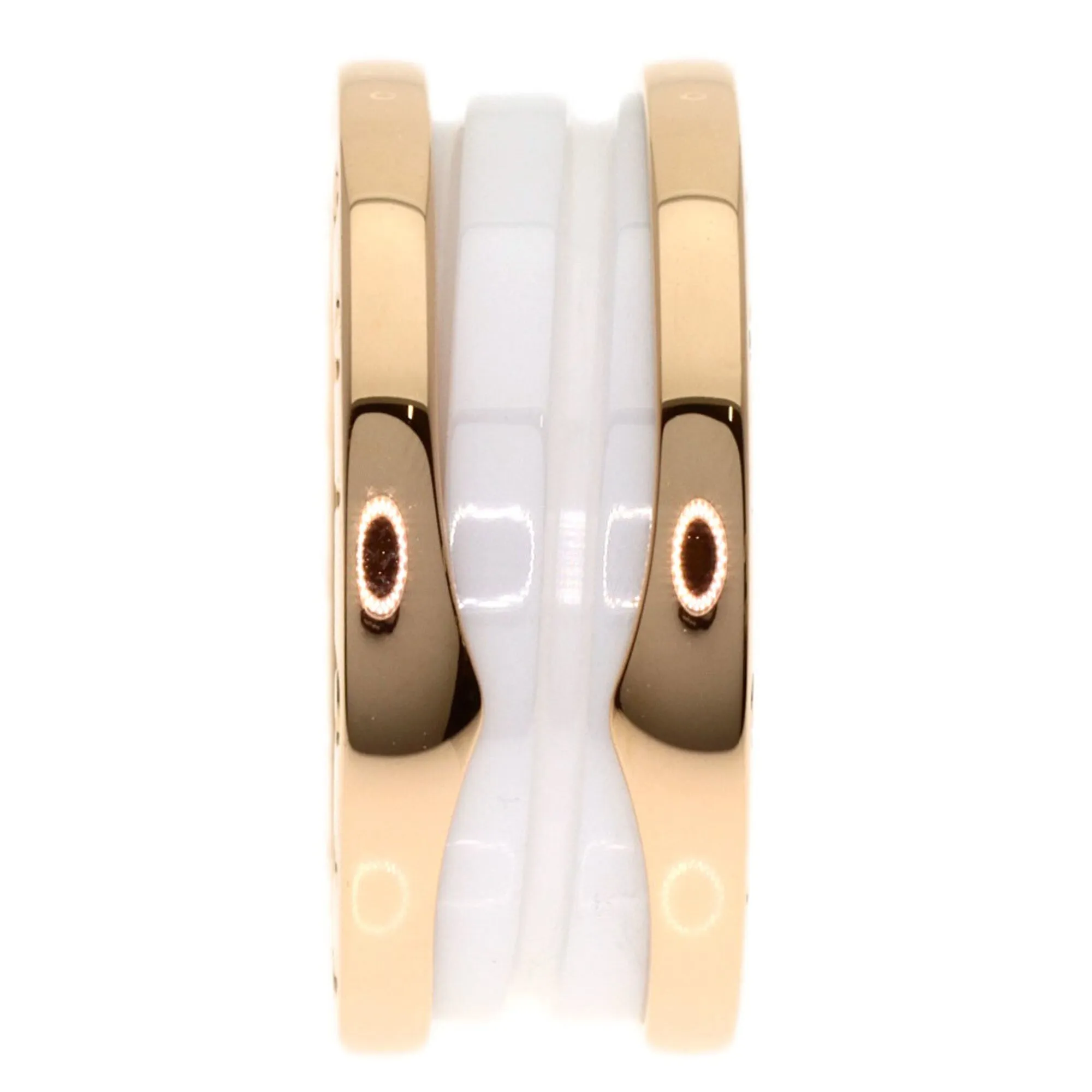 Pink Gold (18K) Band Ring (Pre-Owned) - Bvlgari - Modalova