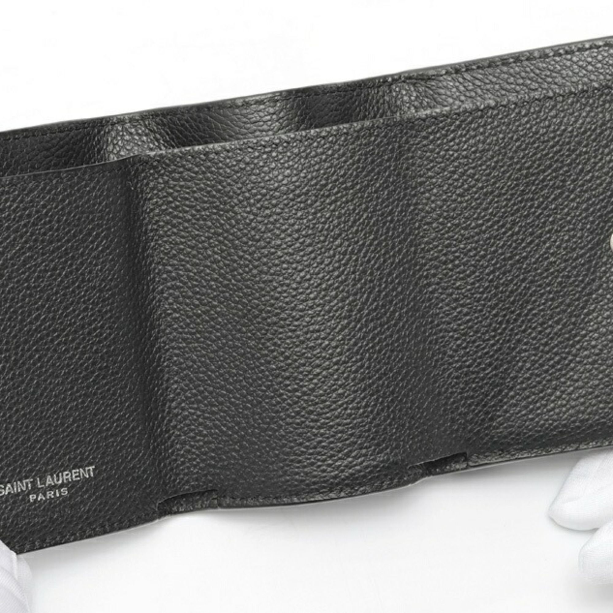 Leather Wallet (Tri-Fold) (Pre-Owned) - Saint Laurent - Modalova