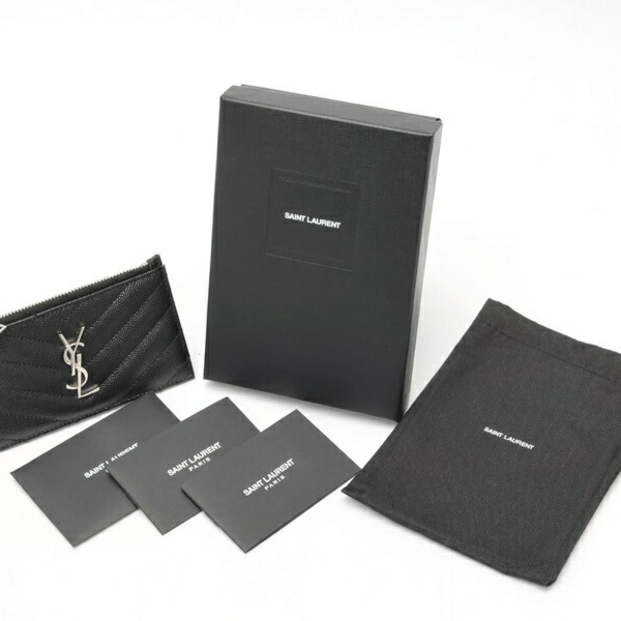 Leather Coin Purse/Coin Case (Pre-Owned) - Saint Laurent - Modalova