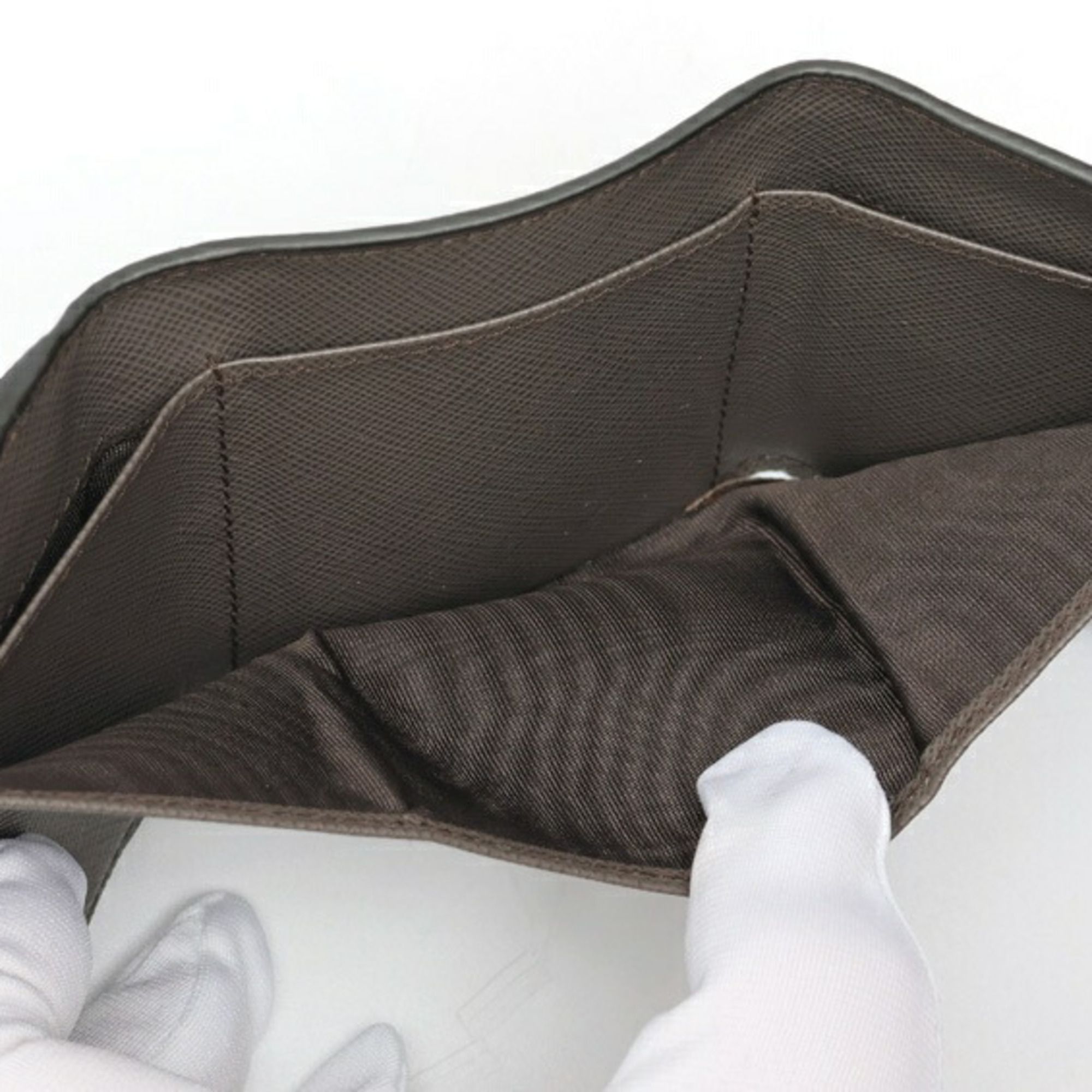 Leather Wallet (Tri-Fold) (Pre-Owned) - Prada - Modalova
