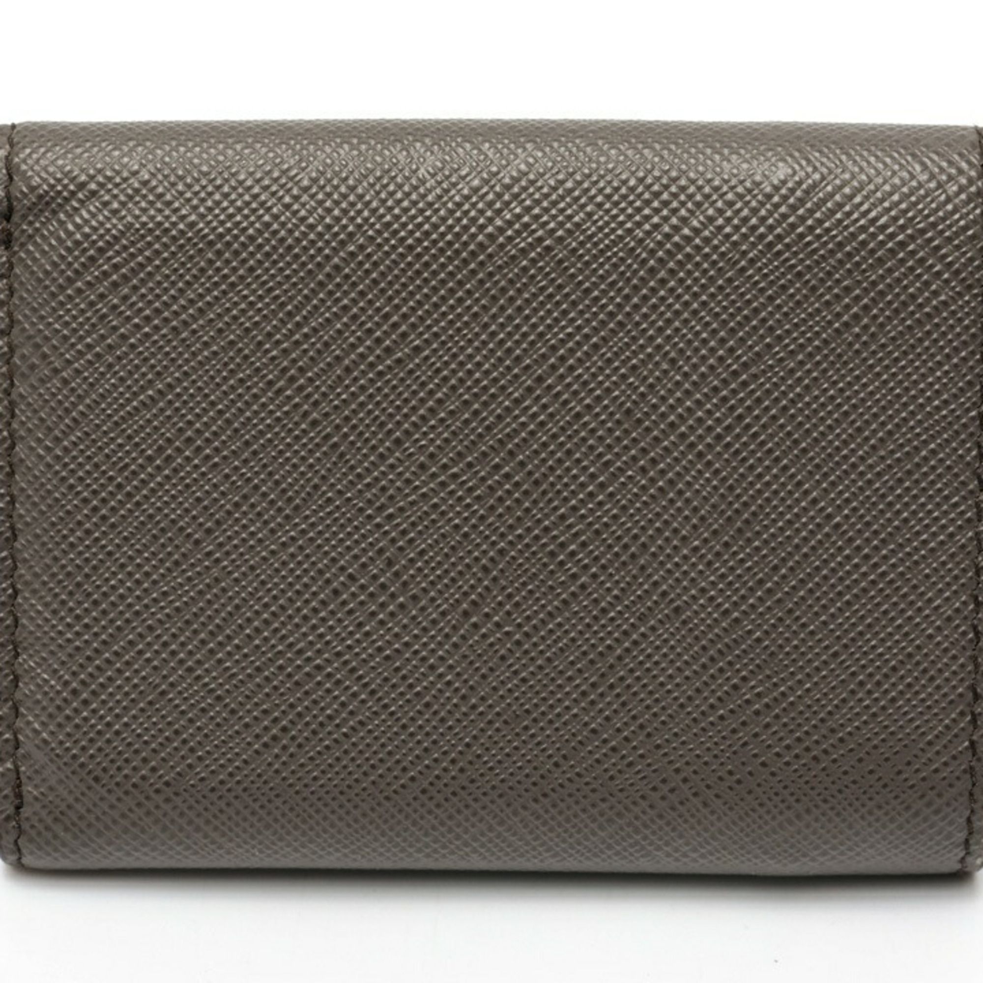 Leather Wallet (Tri-Fold) (Pre-Owned) - Prada - Modalova
