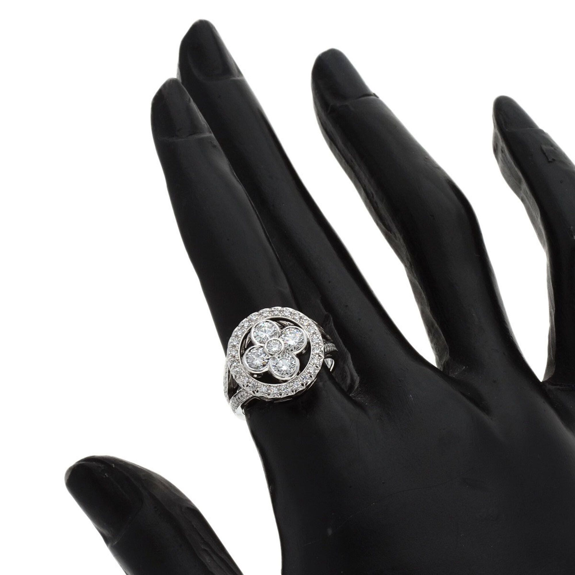 White Gold (18K) Band Ring (Pre-Owned) - Louis Vuitton - Modalova