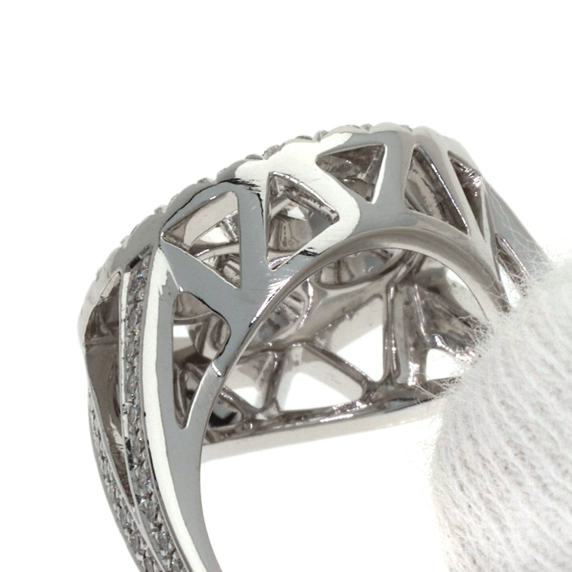 White Gold (18K) Band Ring (Pre-Owned) - Louis Vuitton - Modalova