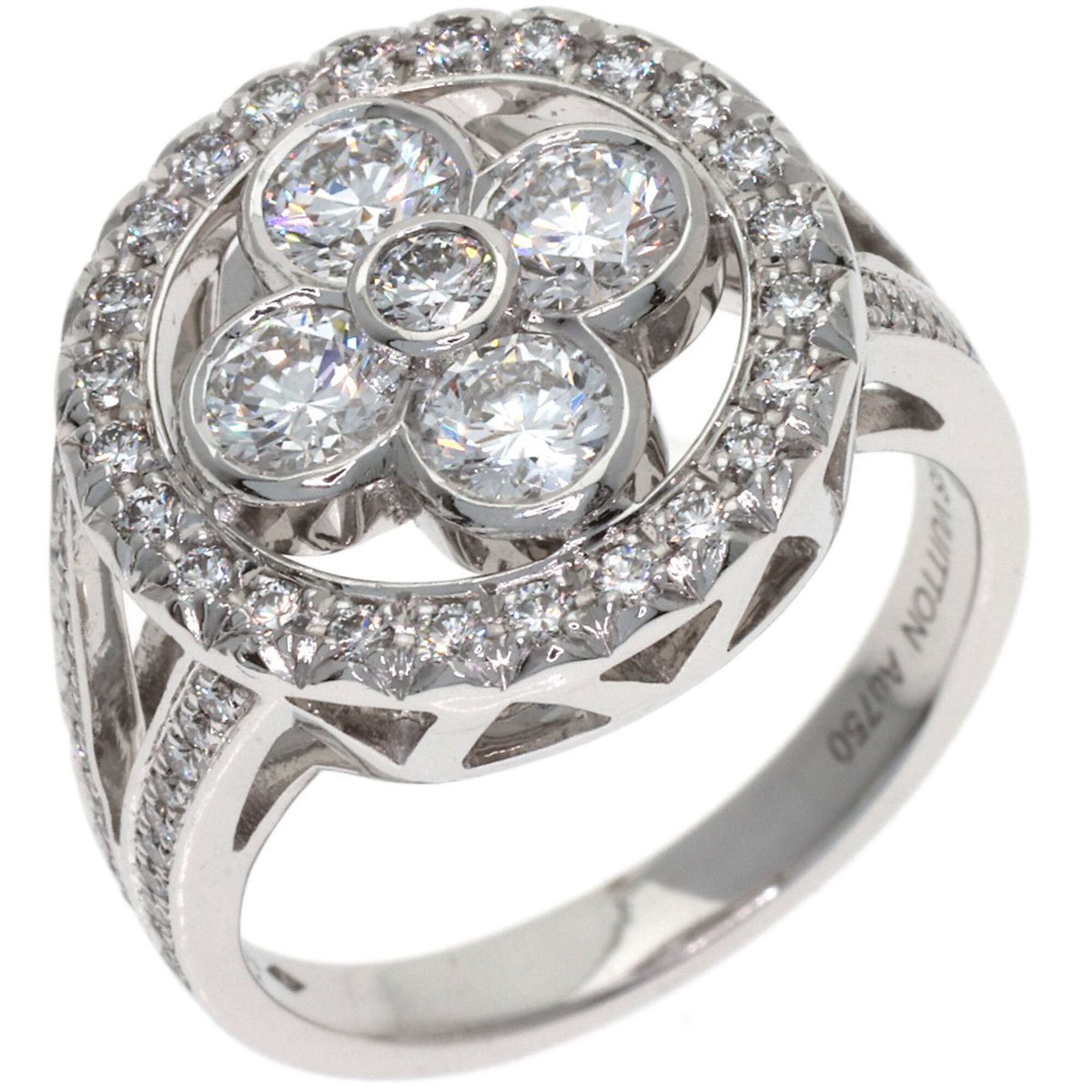 White Gold (18K) Band Ring (Pre-Owned) - Louis Vuitton - Modalova