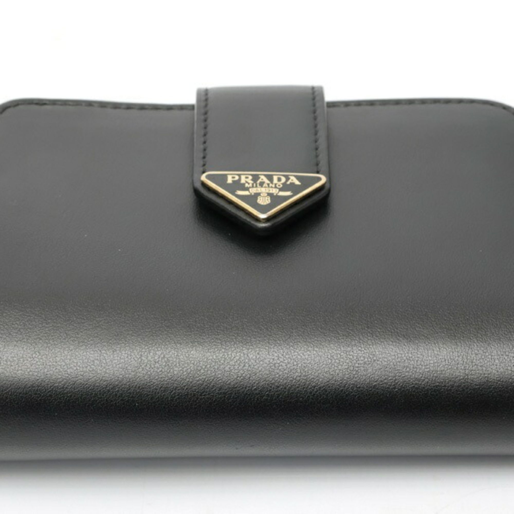 Leather Wallet (Bi-Fold) (Pre-Owned) - Prada - Modalova
