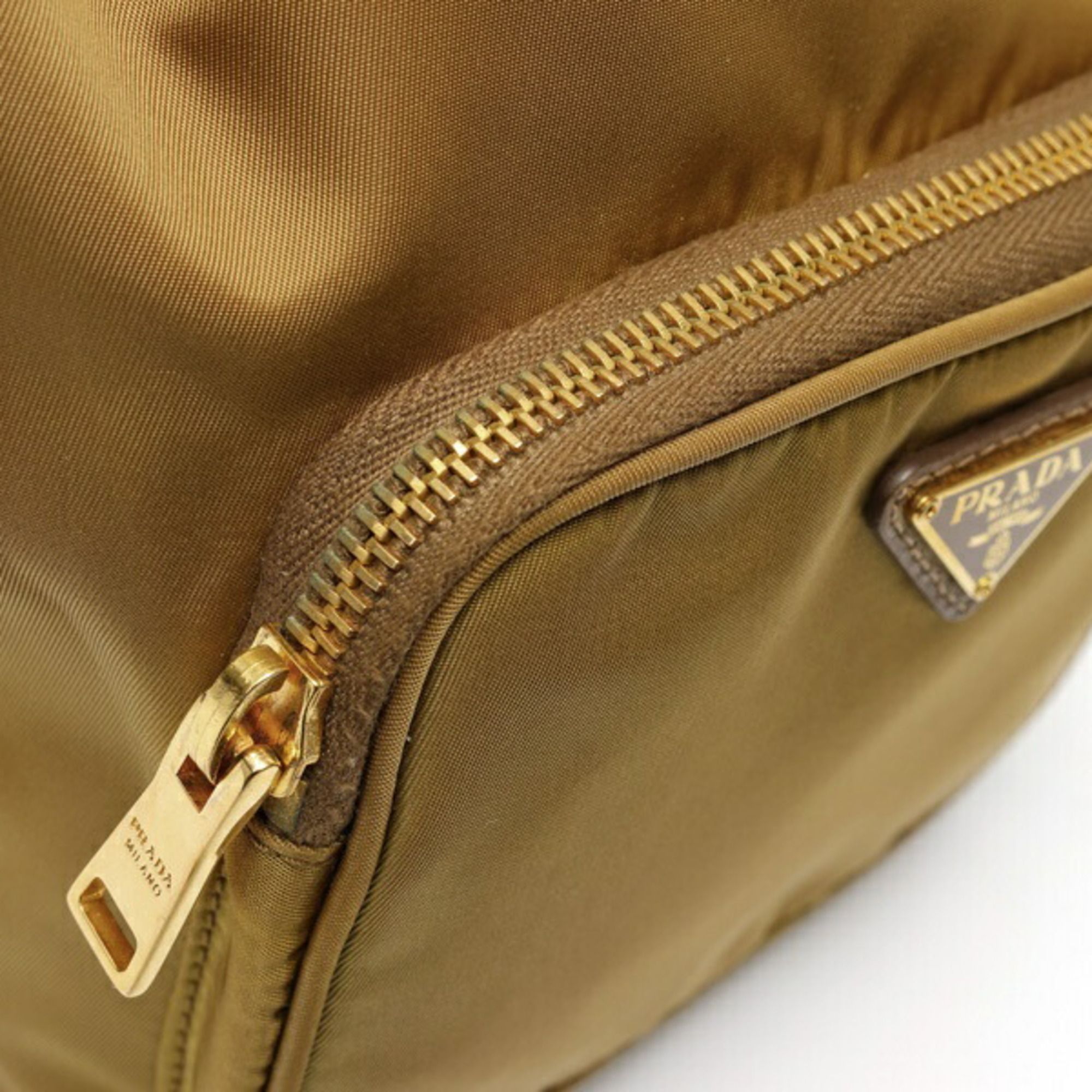 Nylon Leather Shoulder Bag (Pre-Owned) - Prada - Modalova