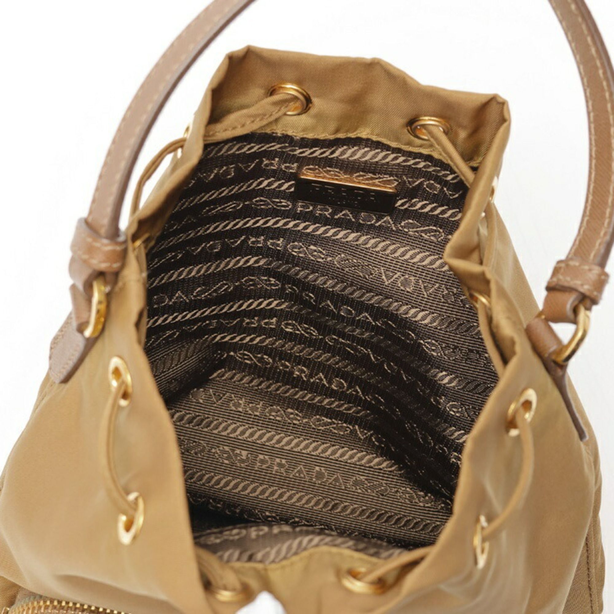 Nylon Leather Shoulder Bag (Pre-Owned) - Prada - Modalova