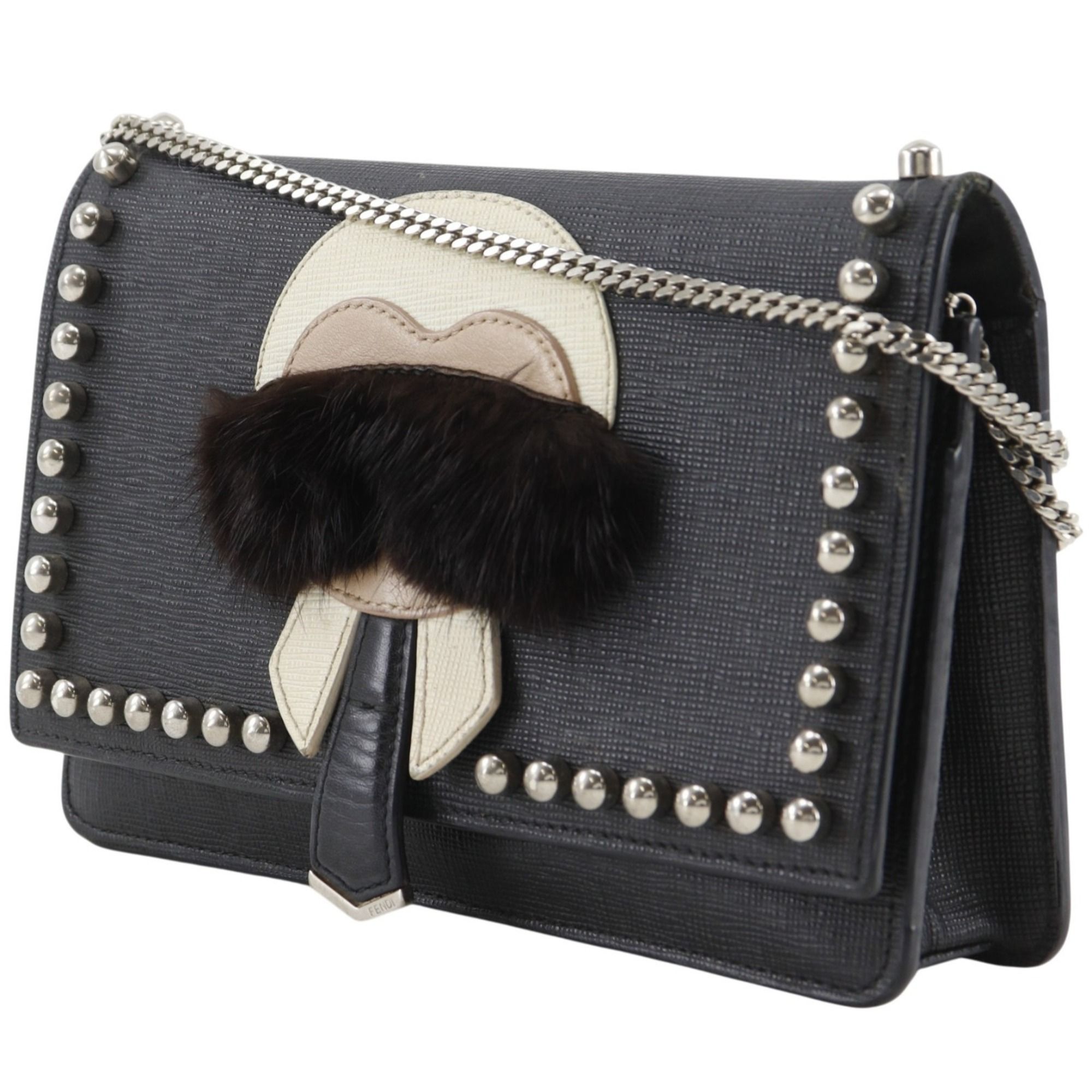 Leather Shoulder Bag (Pre-Owned) - Fendi - Modalova