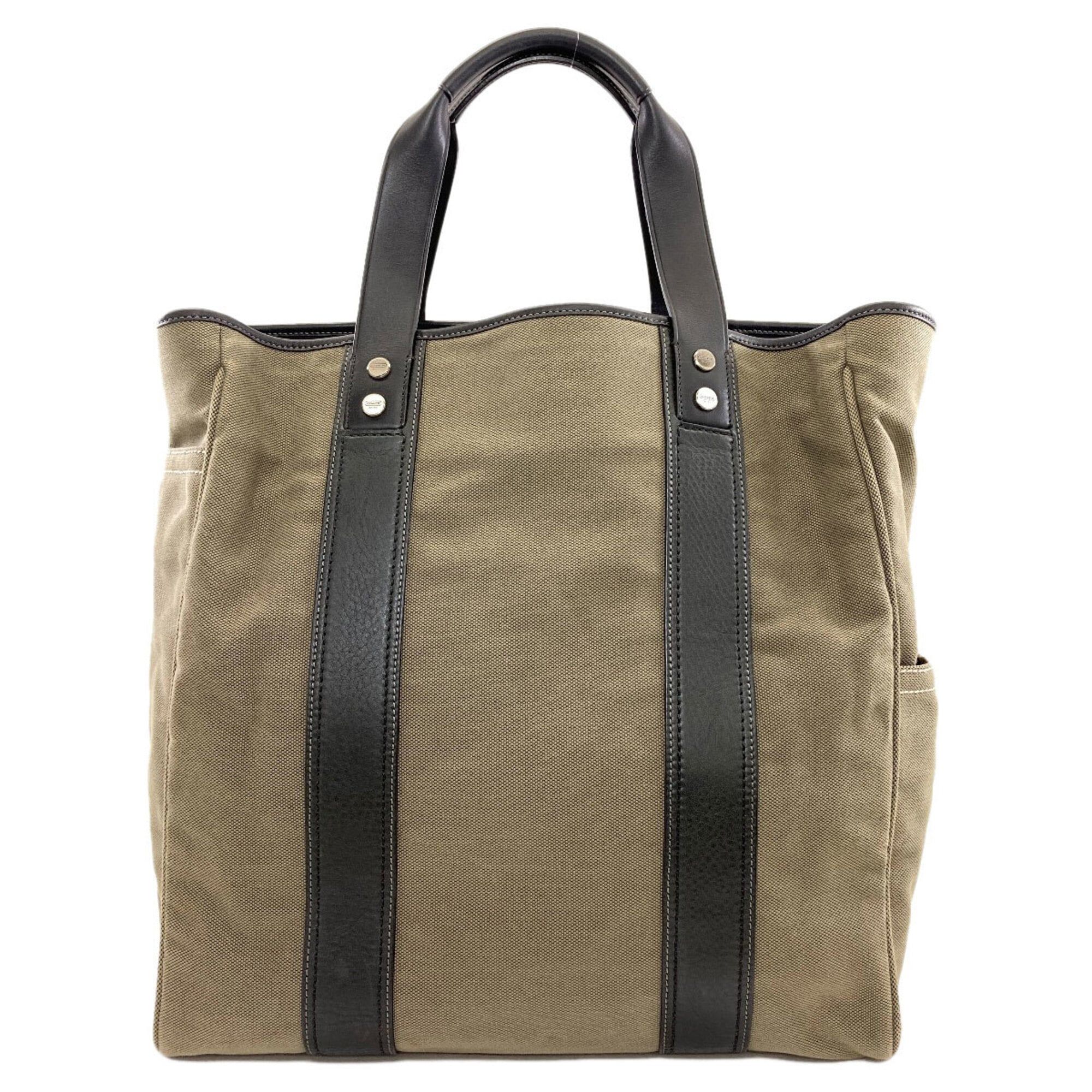 Canvas Leather Handbag (Pre-Owned) - Coach - Modalova