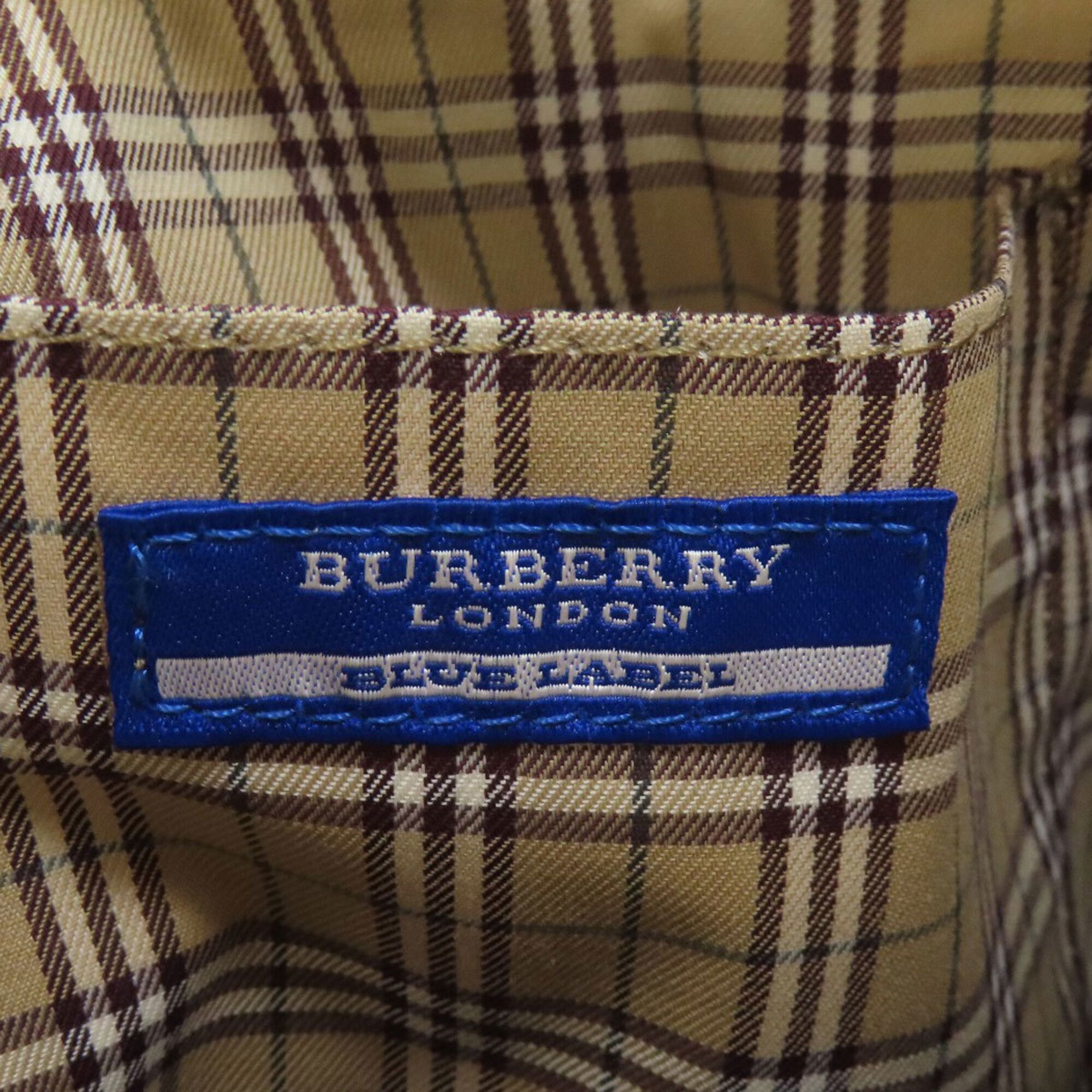 Canvas Leather Handbag (Pre-Owned) - Burberry - Modalova