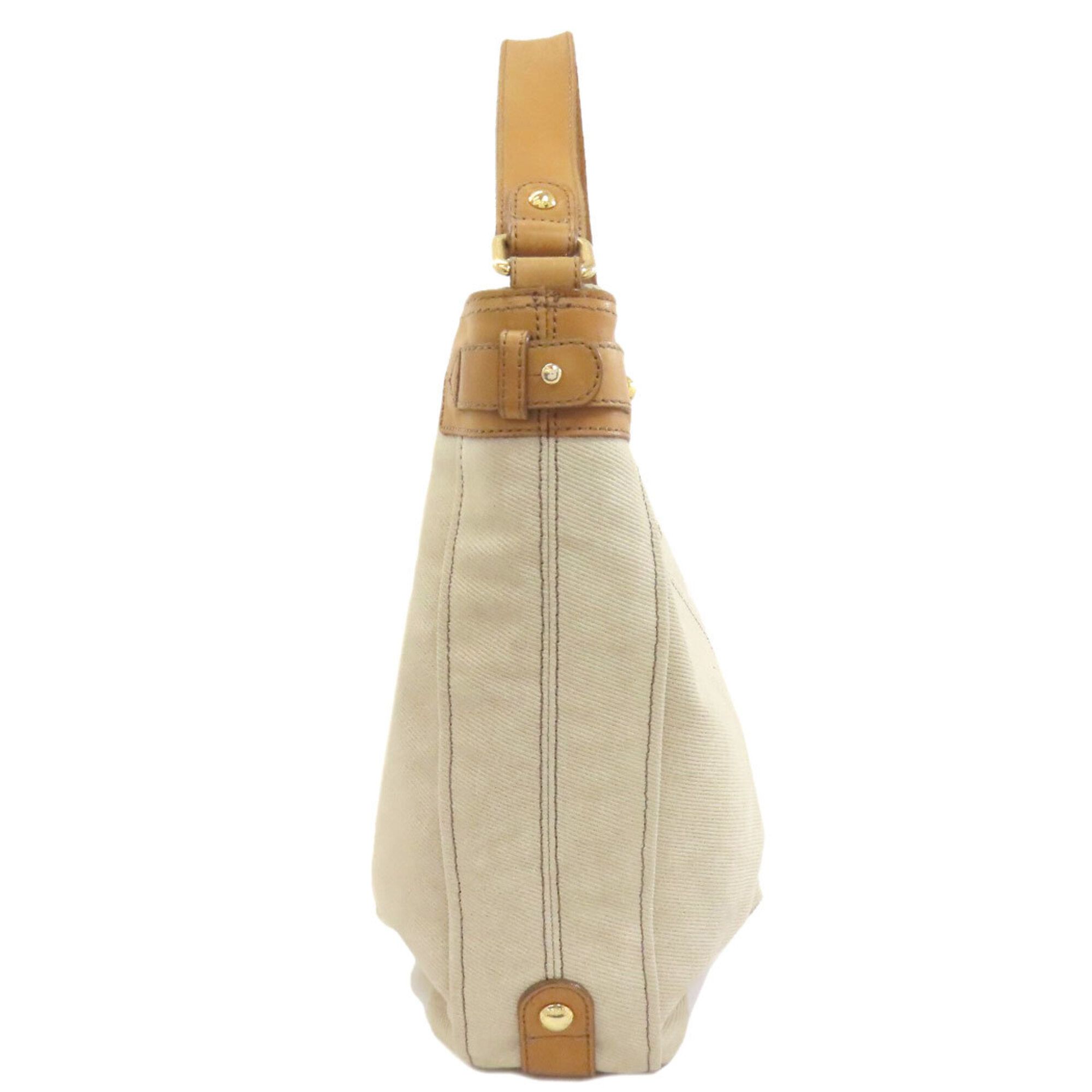 Canvas Leather Handbag (Pre-Owned) - Burberry - Modalova