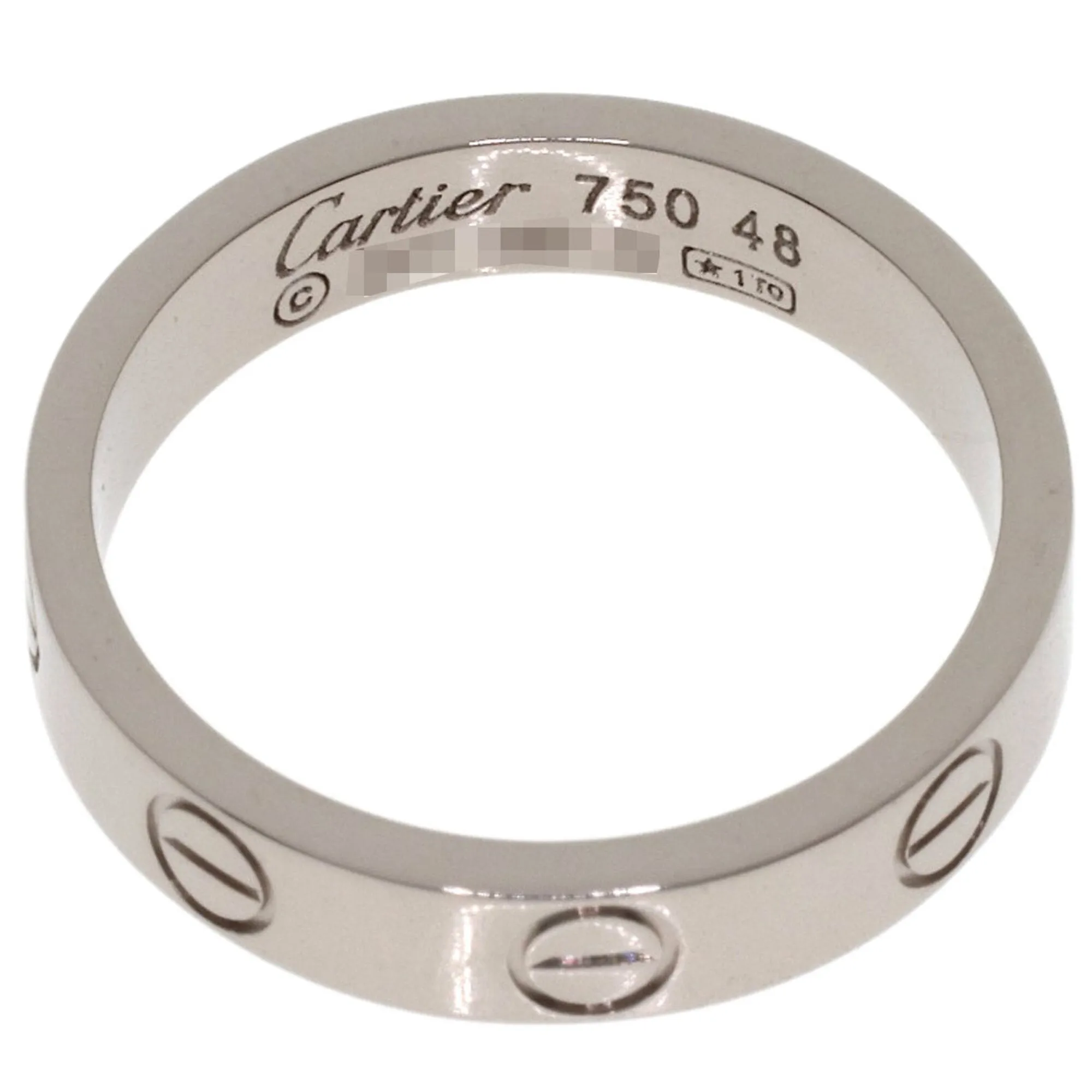 White Gold (18K) Band Ring (Pre-Owned) - Cartier - Modalova