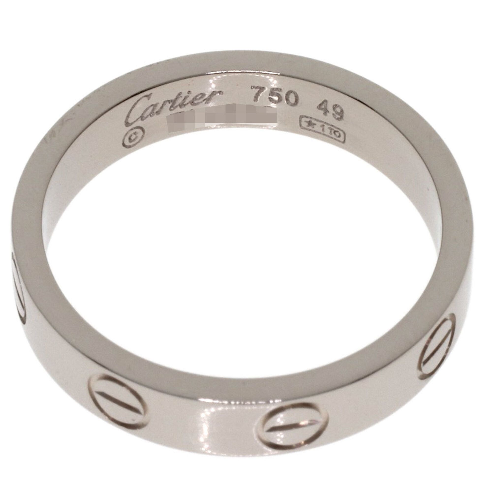 White Gold (18K) Band Ring (Pre-Owned) - Cartier - Modalova
