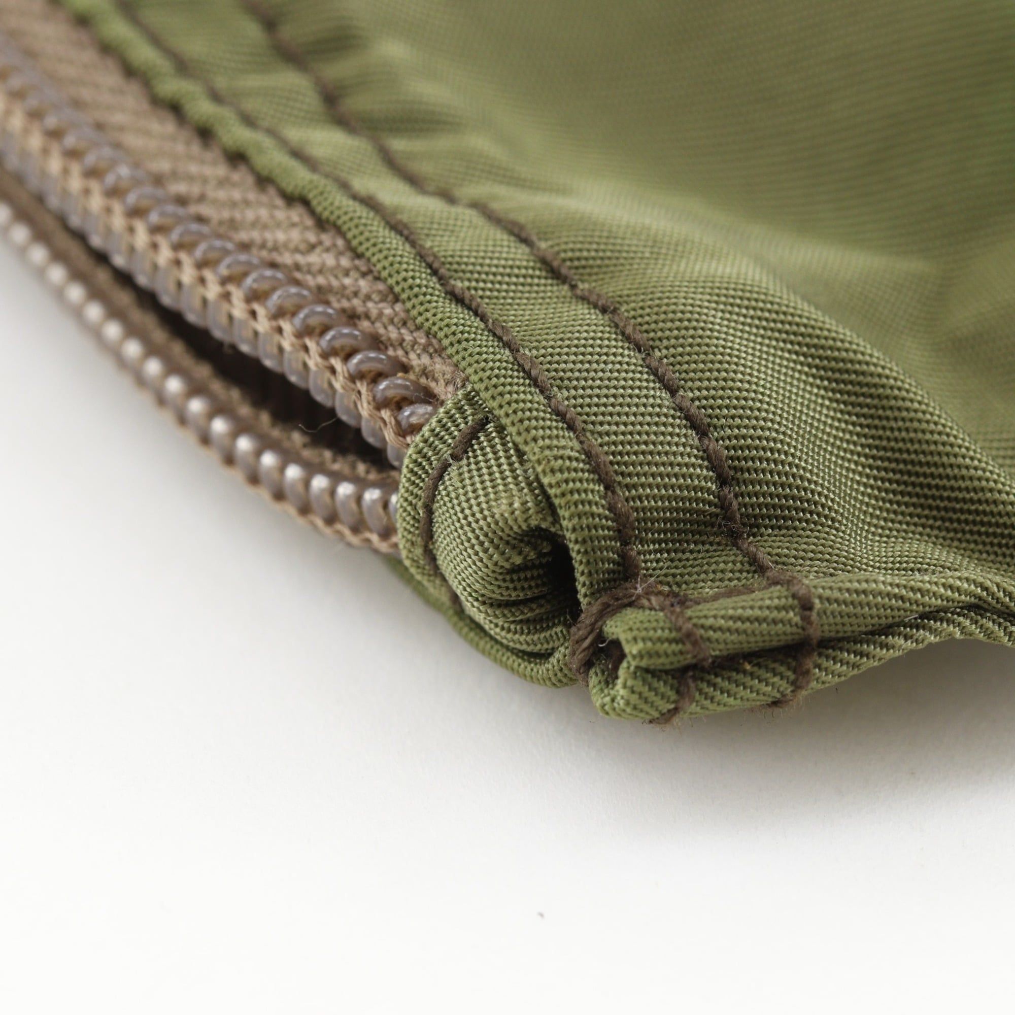 Prada Khaki Nylon Pouch (Pre-Owned) - Prada - Modalova