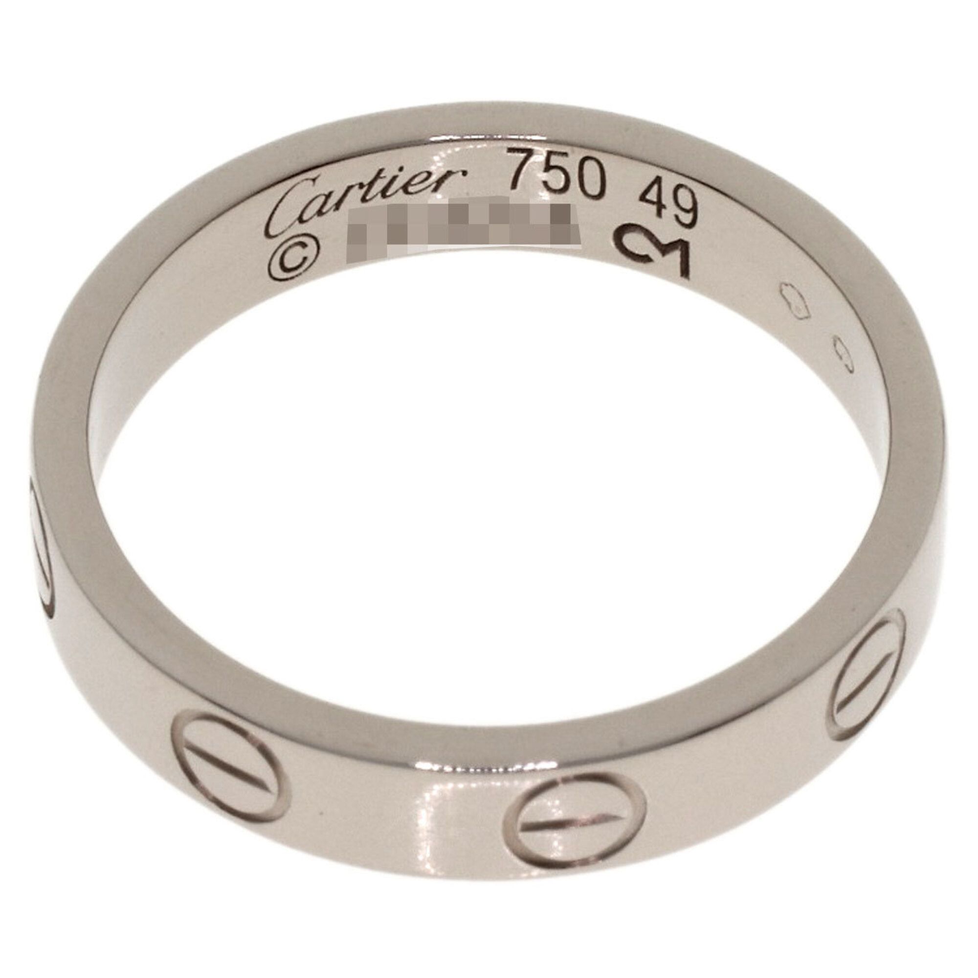 White Gold (18K) Band Ring (Pre-Owned) - Cartier - Modalova