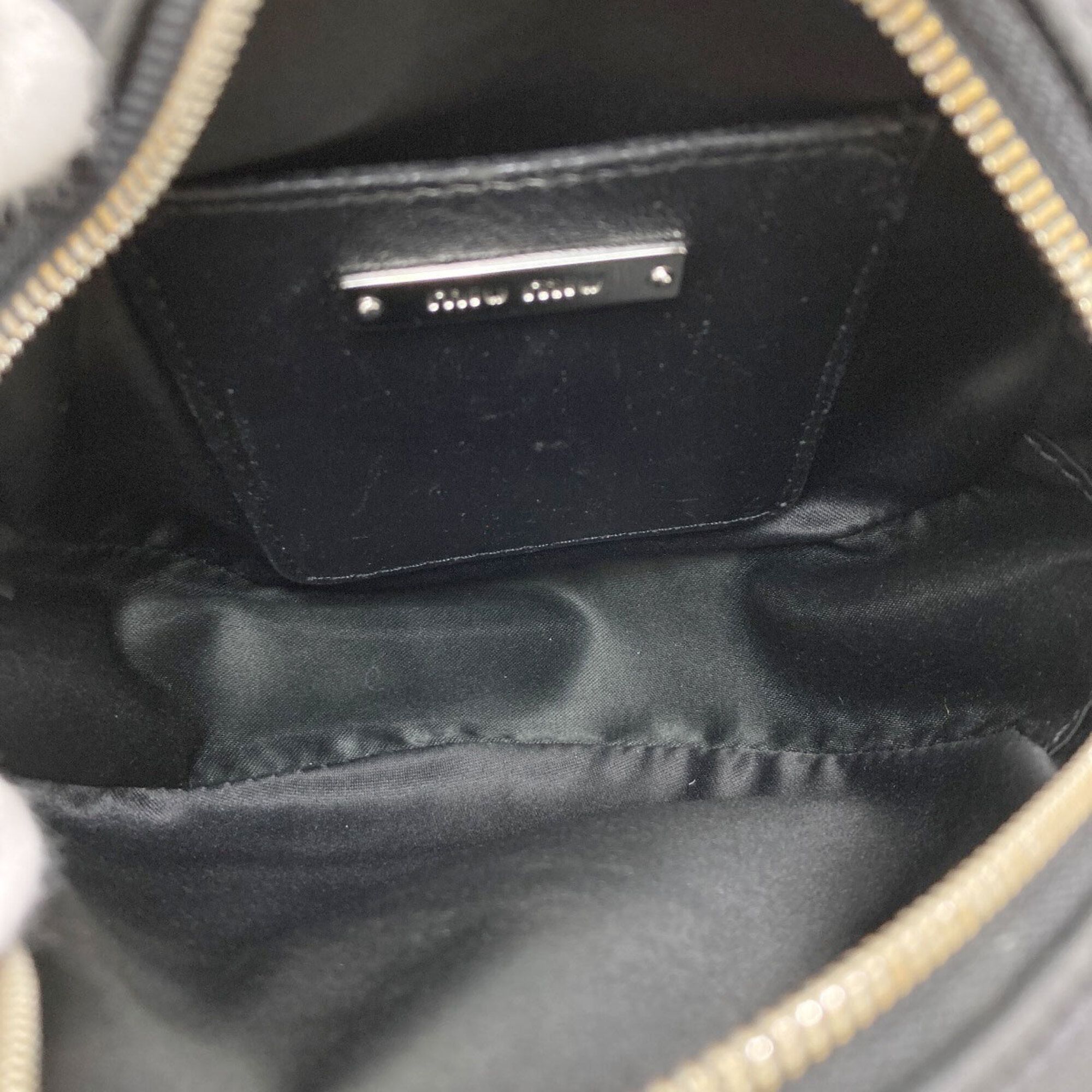 Leather Pouch Shoulder Bag (Pre-Owned) - Miu Miu - Modalova
