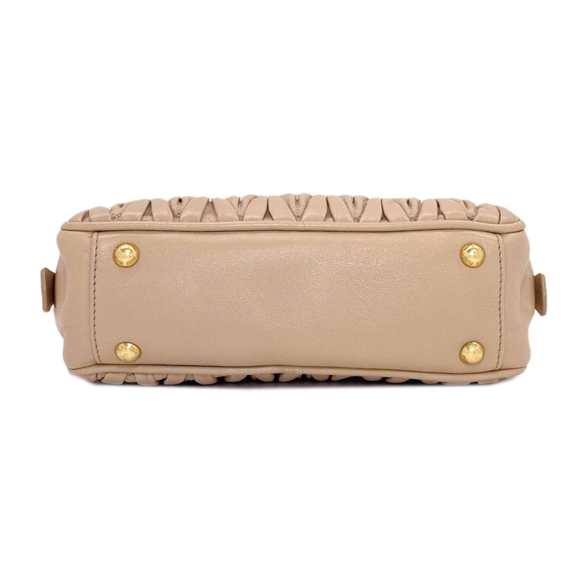 Leather Handbag (Pre-Owned) - Miu Miu - Modalova