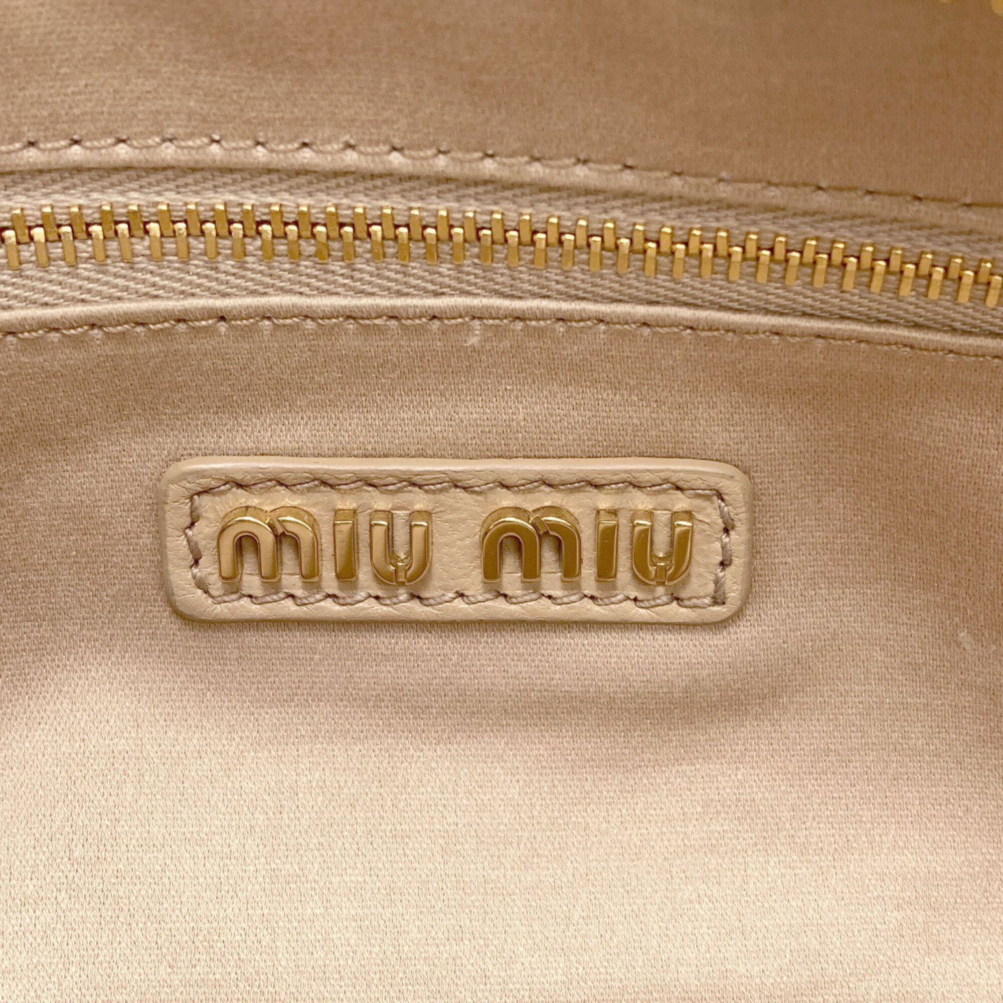 Leather Handbag (Pre-Owned) - Miu Miu - Modalova